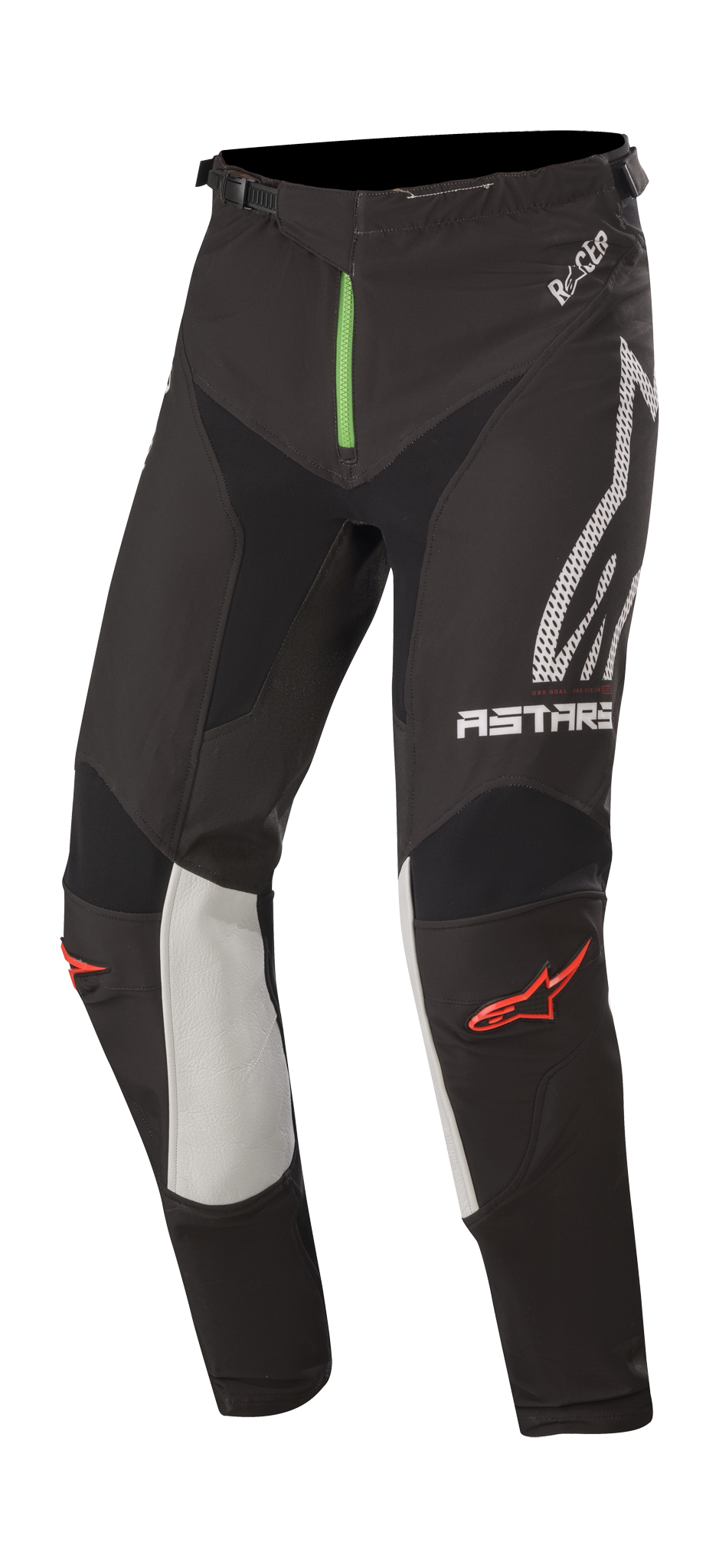 Alpinestars Crossbroek Racer Tech Ammo - Zwart / Grijs / Groen