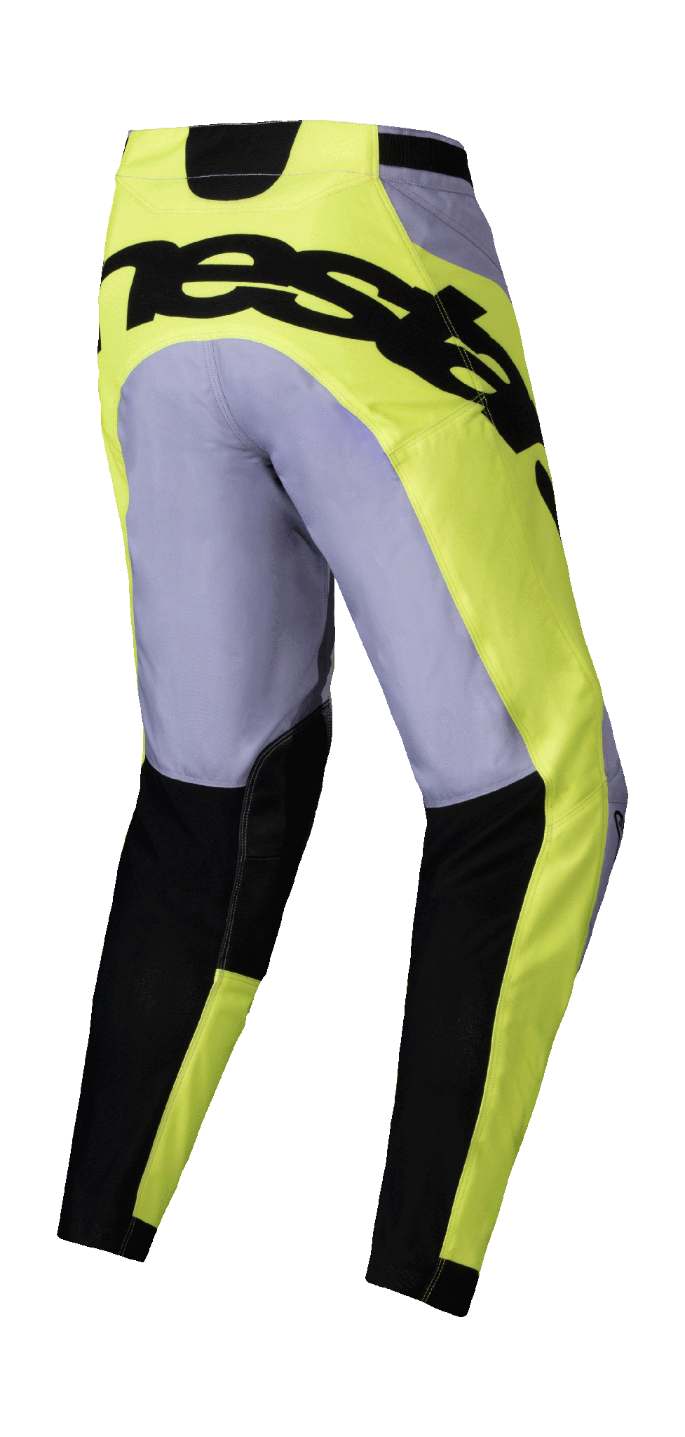 Alpinestars Crossbroek Racer Veil - Grijs / Fluo Geel