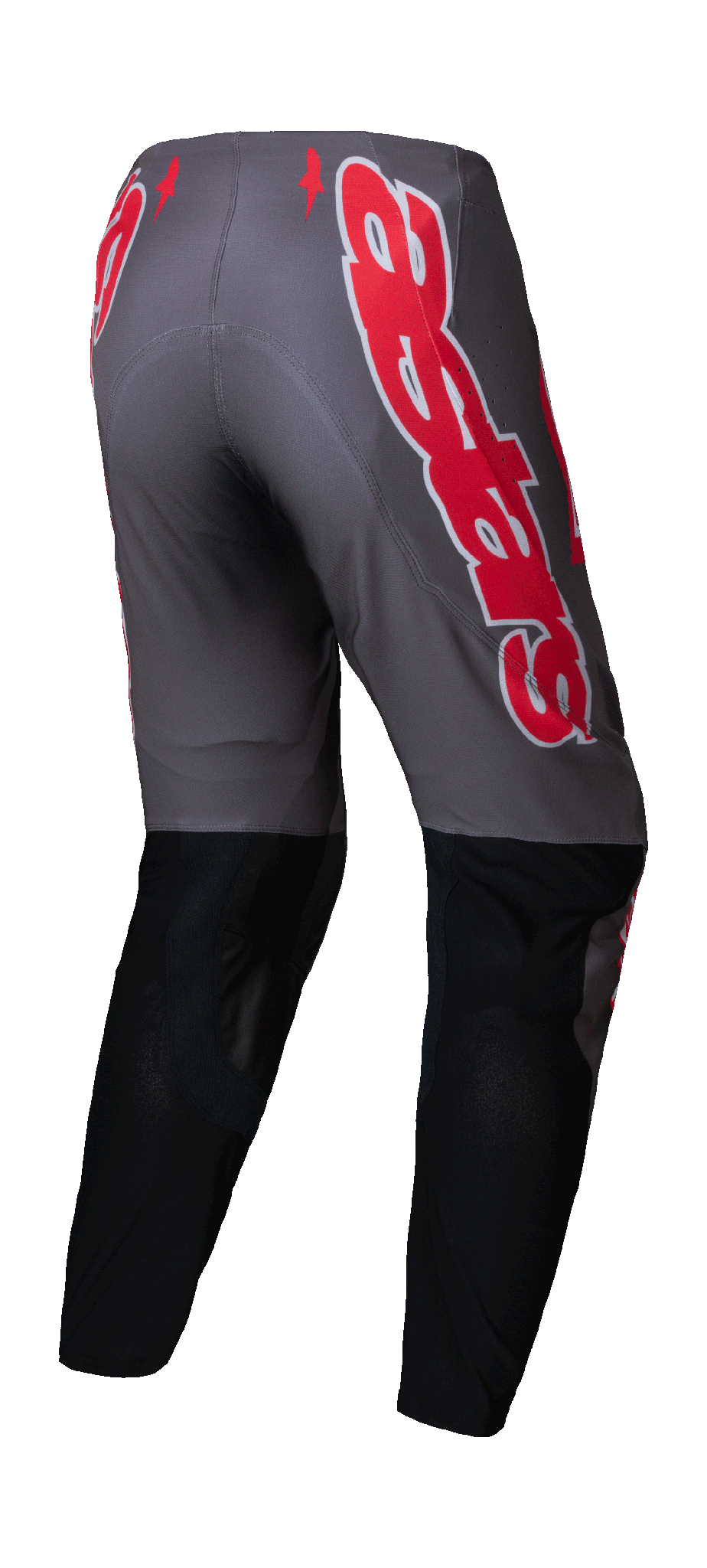 Alpinestars Crossbroek Supertech Lipan - Smoke / Rood