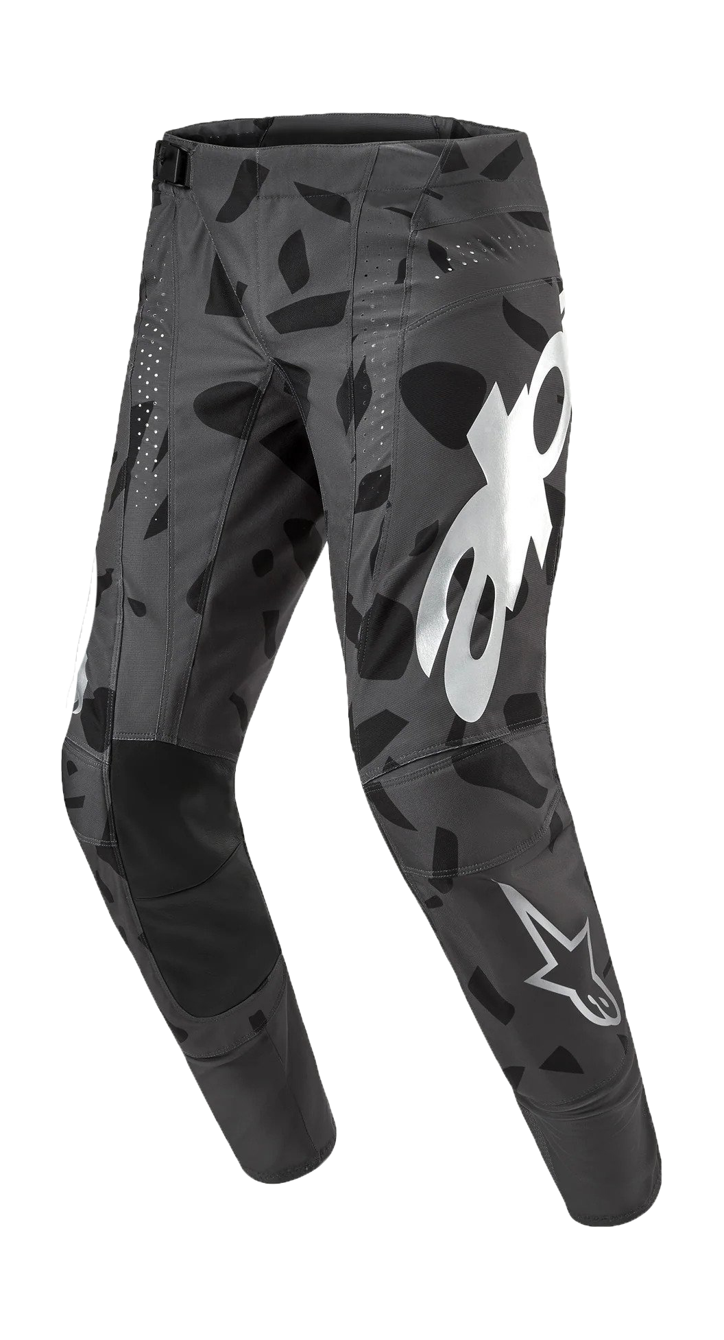 Alpinestars Crossbroek Techstar Graphite - Zwart Camo