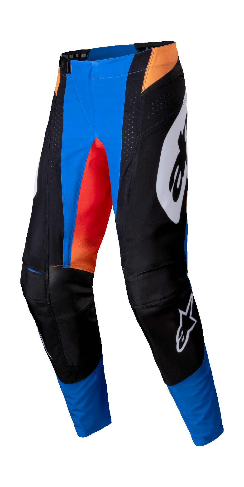 Alpinestars Crossbroek Techstar Melt - Oranje / Blauw