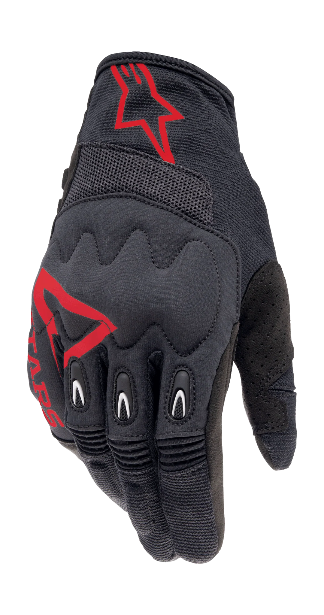 Alpinestars Crosshandschoenen 2026 Techdura - Fire Rood / Zwart
