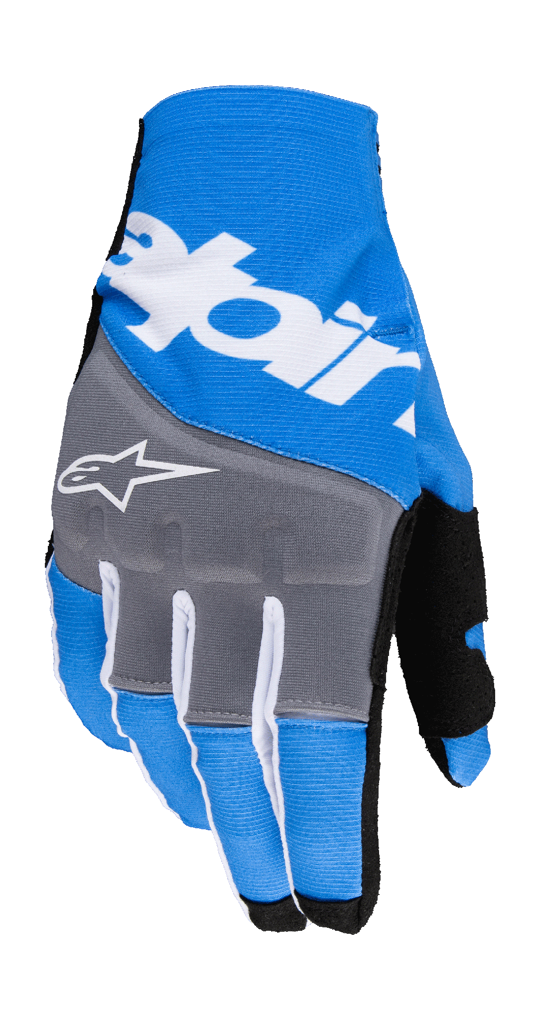 Alpinestars Crosshandschoenen 2026 Techstar - Zwart / Blauw