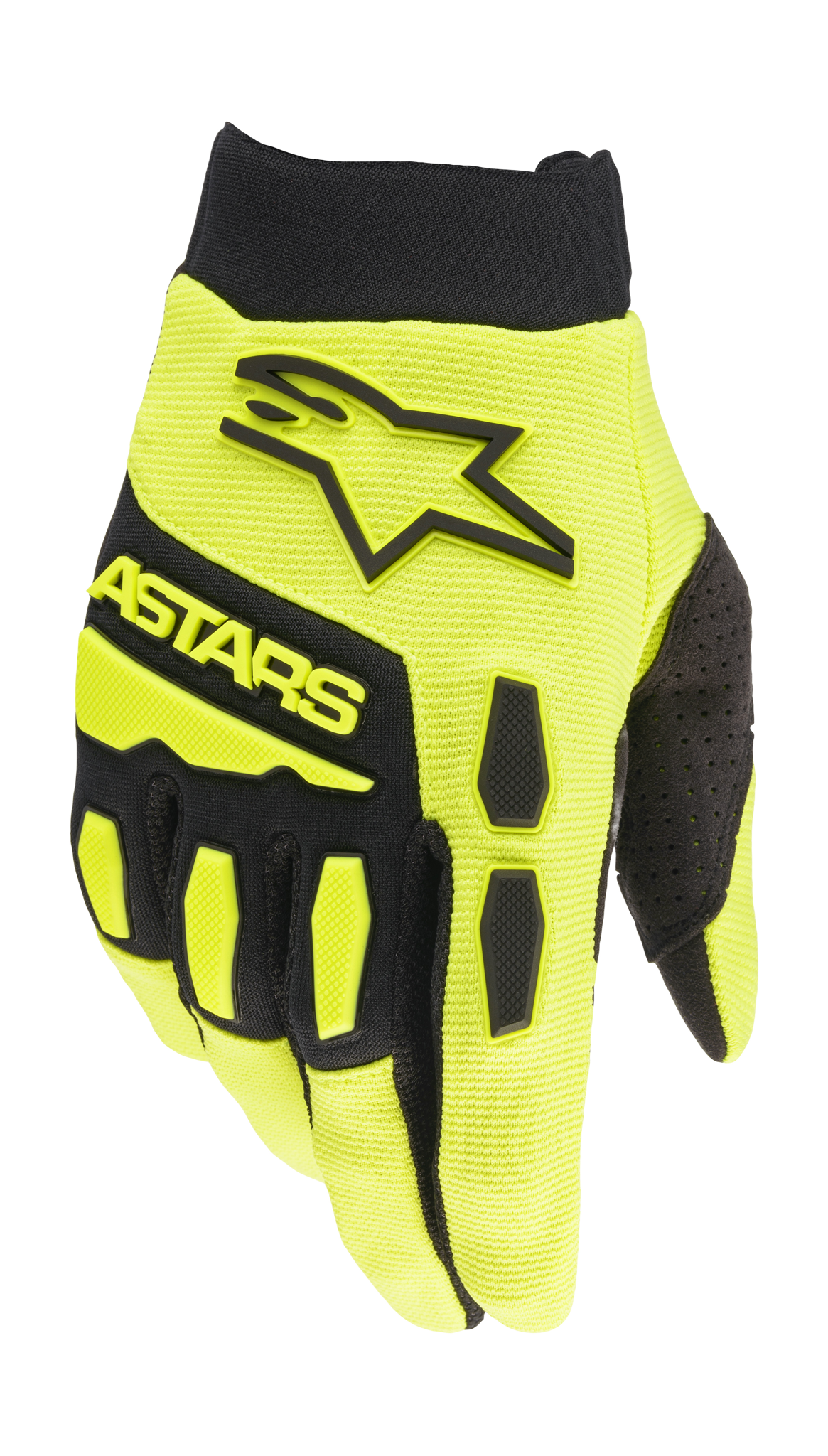 Alpinestars Crosshandschoenen Full Bore - Fluo Geel / Zwart