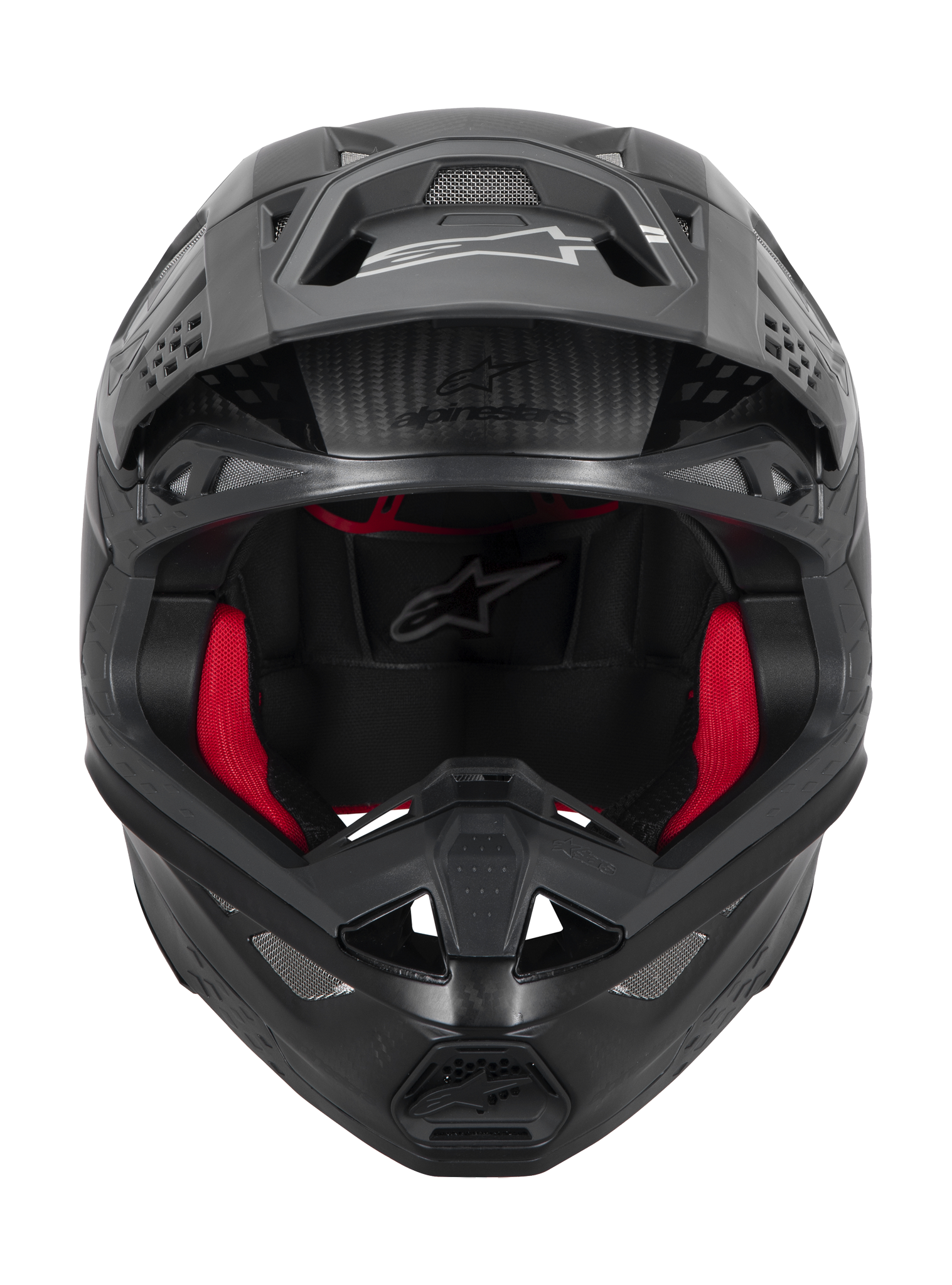 Alpinestars Crosshelm S-M10 Fame - Zwart / Carbon