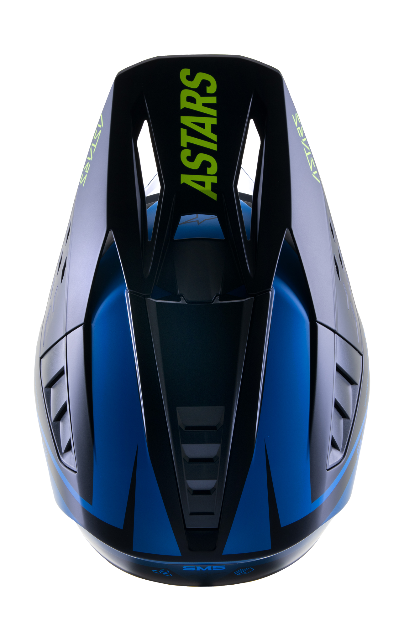 Alpinestars Crosshelm S-M5 22.05 Rayon - Nightlife / Ucla Blauw / Wit