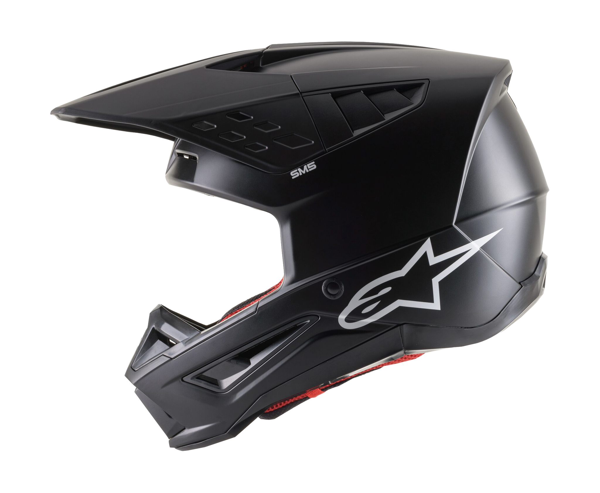 Alpinestars Crosshelm S-M5 22.05 Solid - Mat Zwart