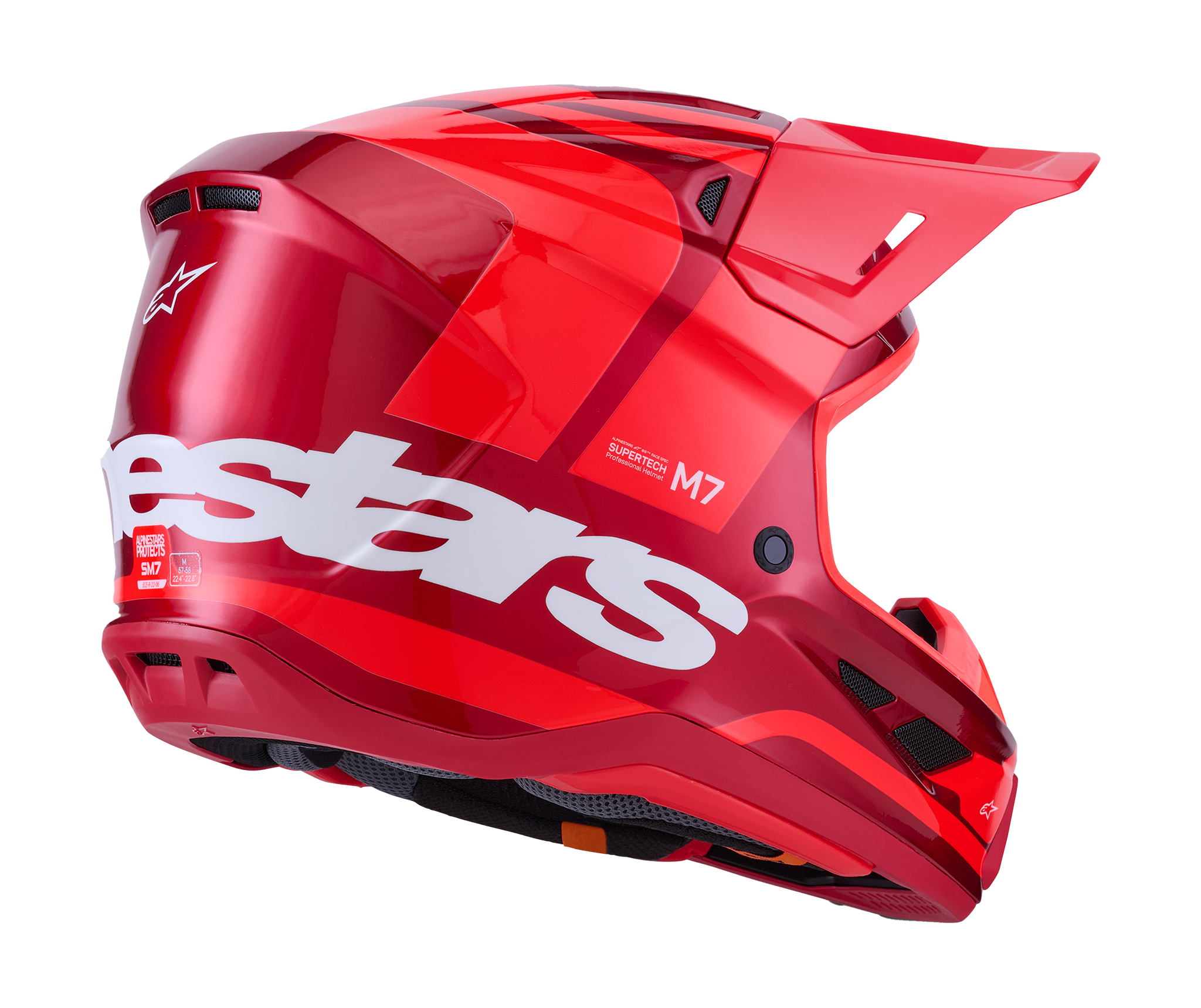 Alpinestars Crosshelm S-M7 Core - Rood