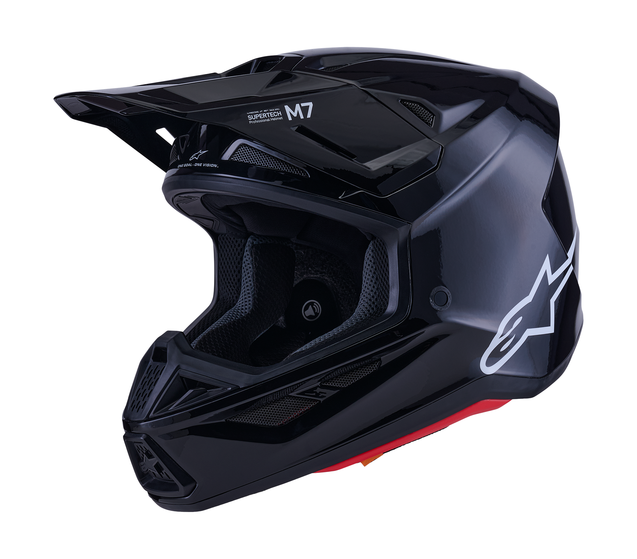Alpinestars Crosshelm S-M7 Solid - Zwart