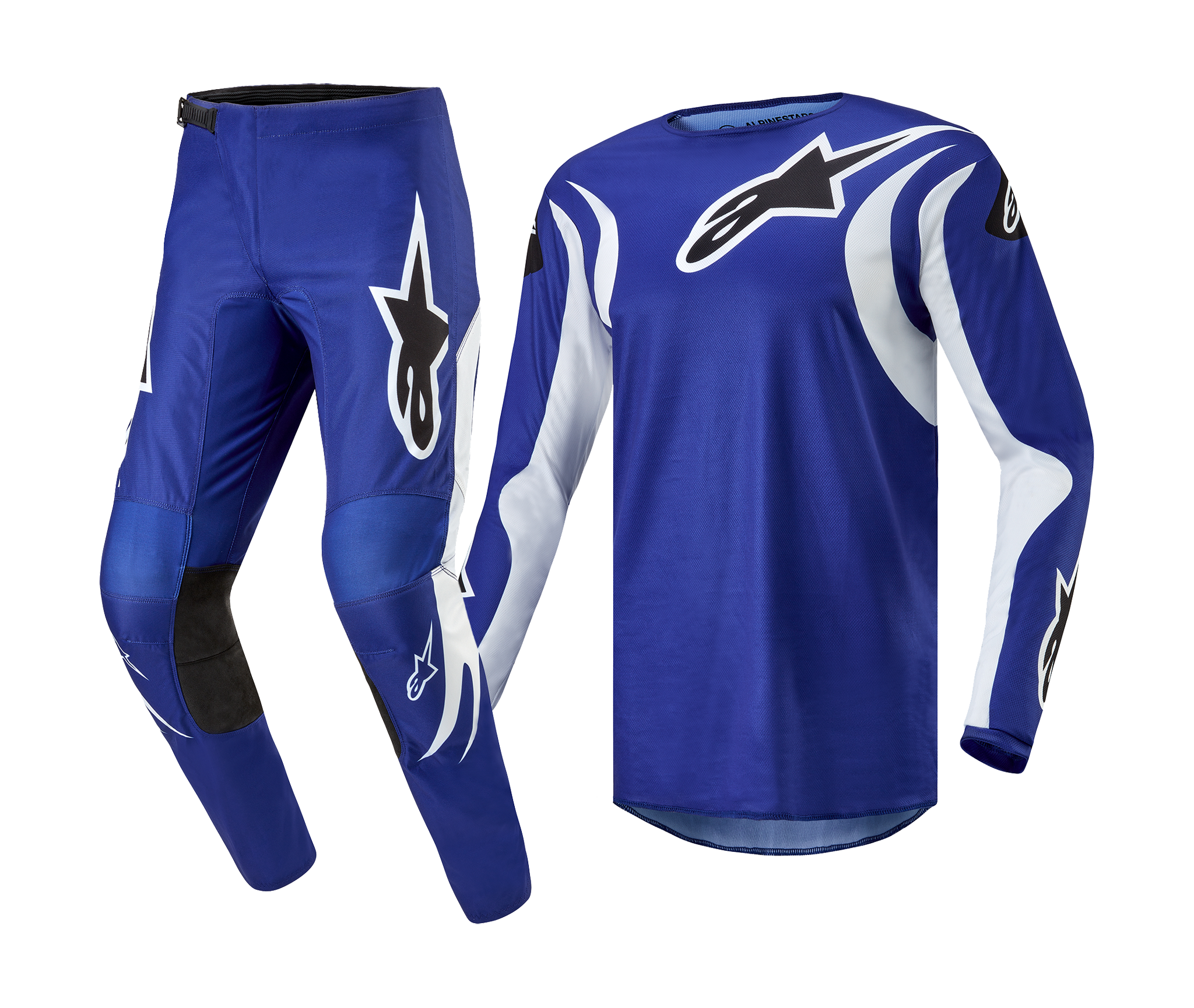 Alpinestars Crosskleding Fluid Lucent - Blauw Ray / Wit