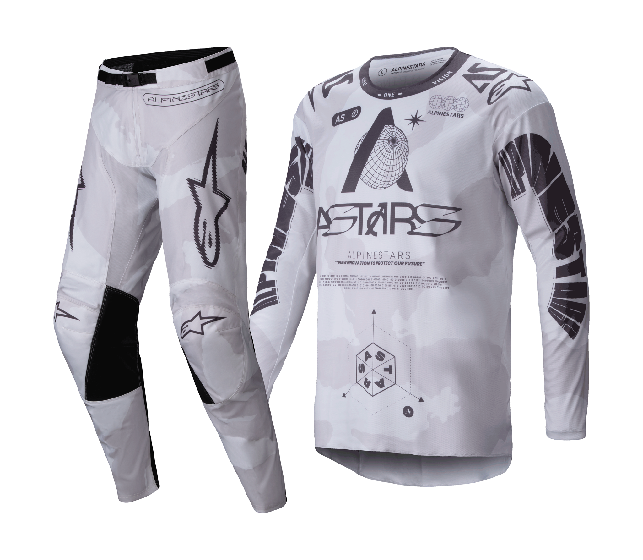 Alpinestars Crosskleding Racer Hollow - Licht Camo / Bruin