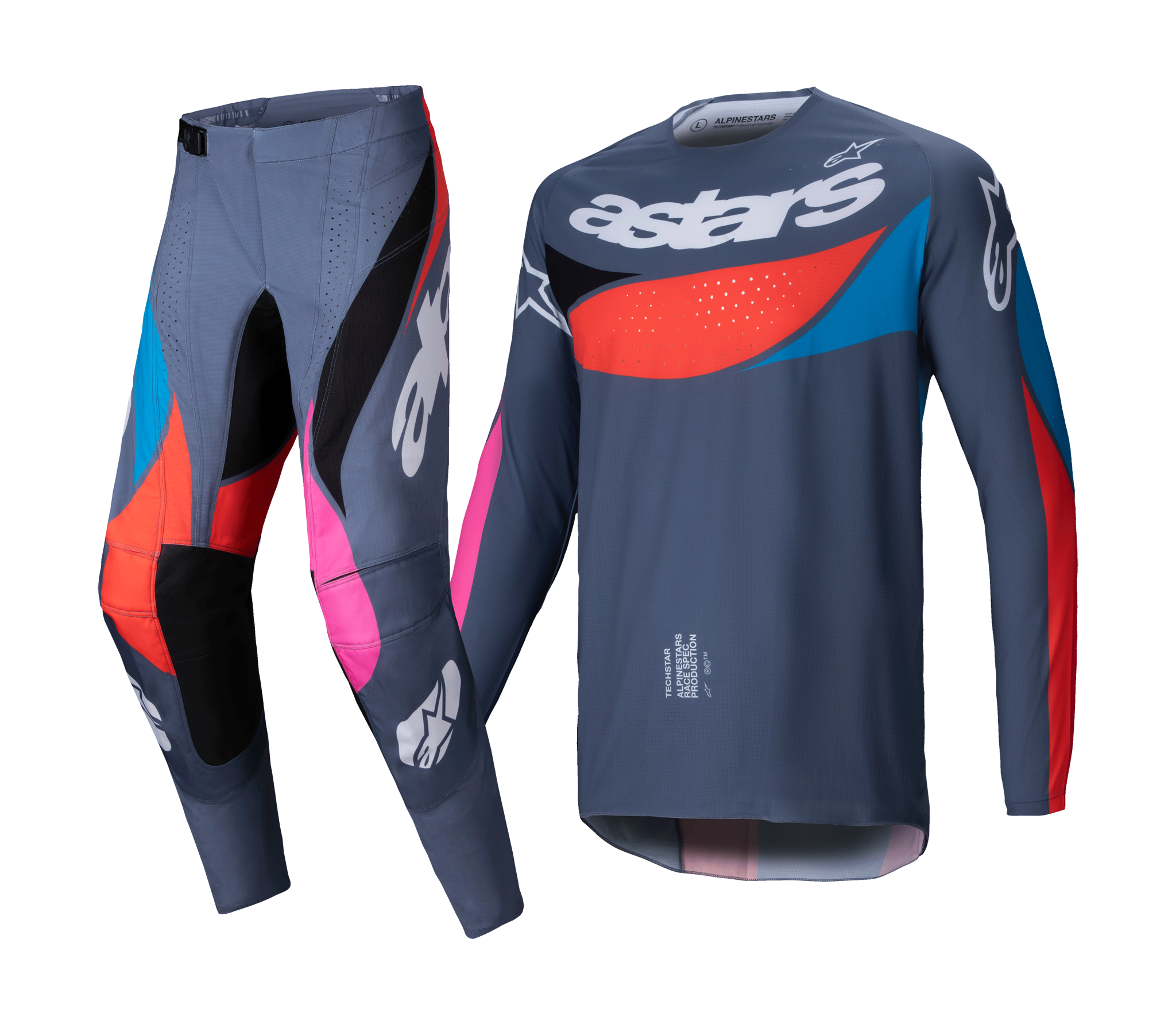 Alpinestars Crosskleding Techstar Dreem - Grijs / Multi