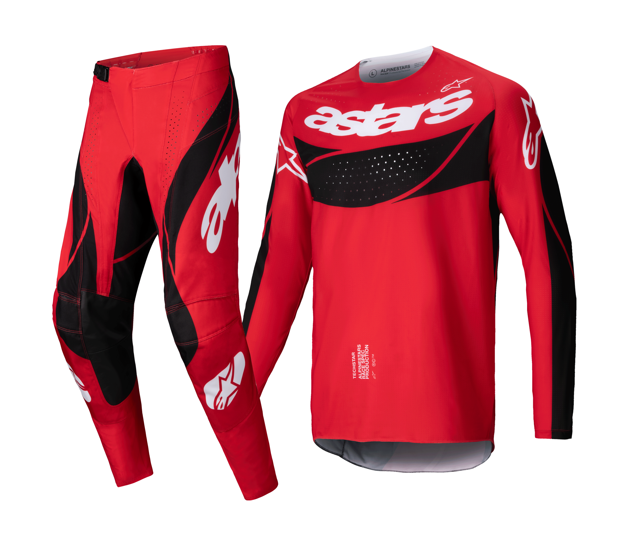 Alpinestars Crosskleding Techstar Dreem - Rood / Zwart