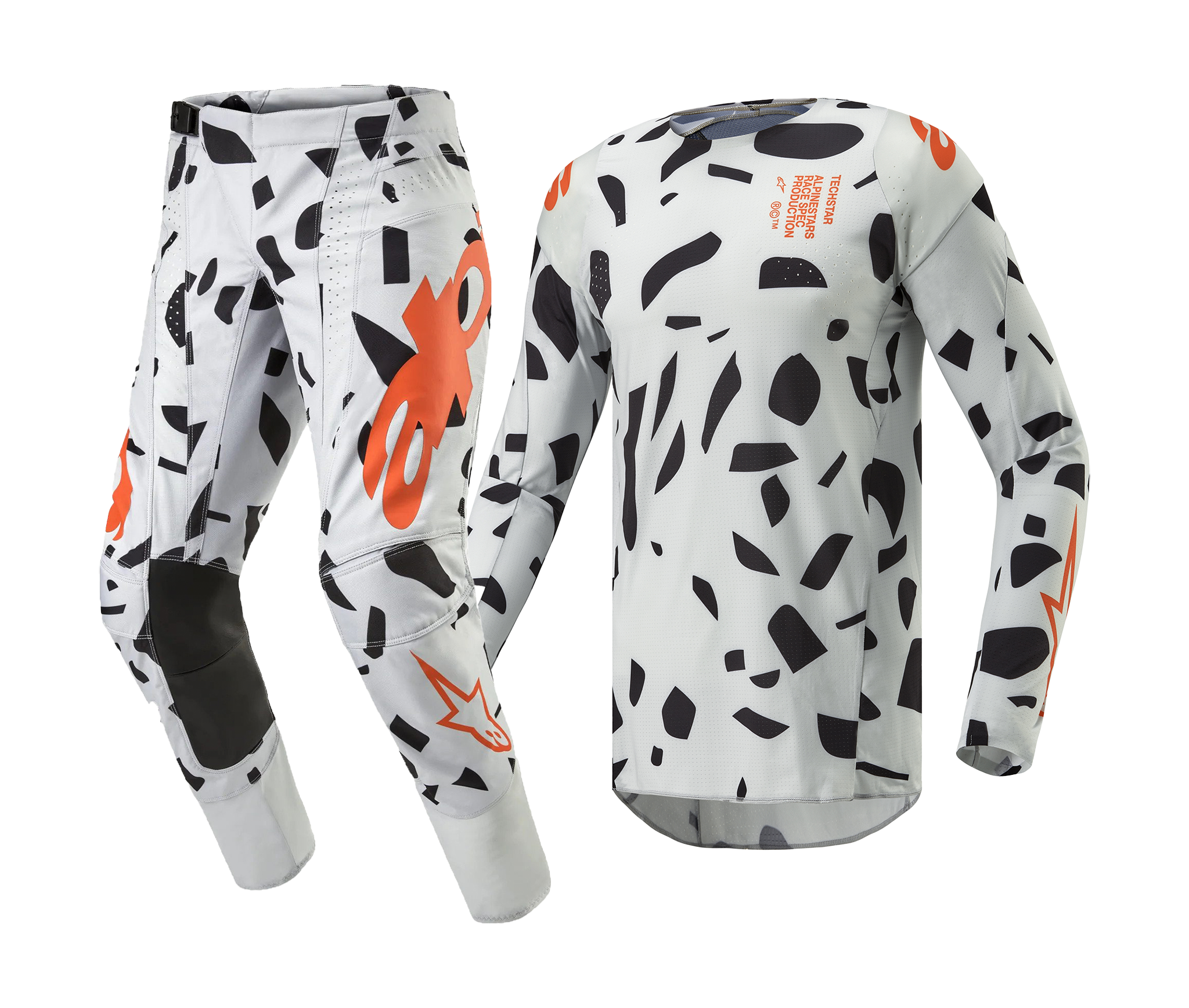 Alpinestars Crosskleding Techstar Rantera - Haze Grijs / Camo