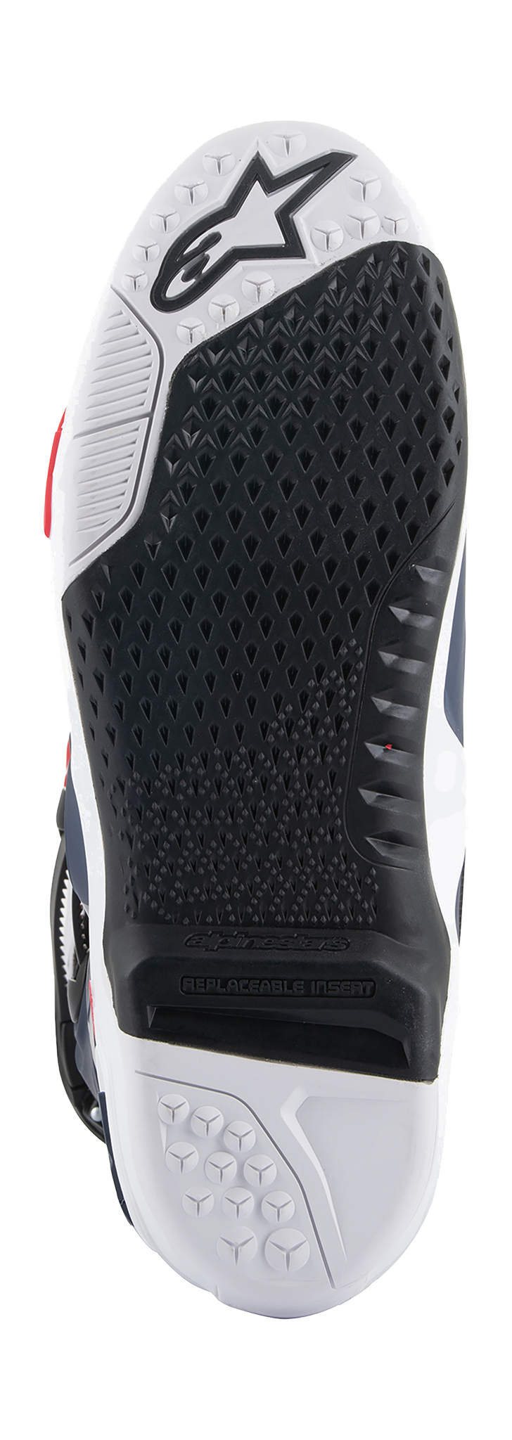 Alpinestars Crosslaarzen Tech 10 Supervented - Navy / Wit / Rainbow