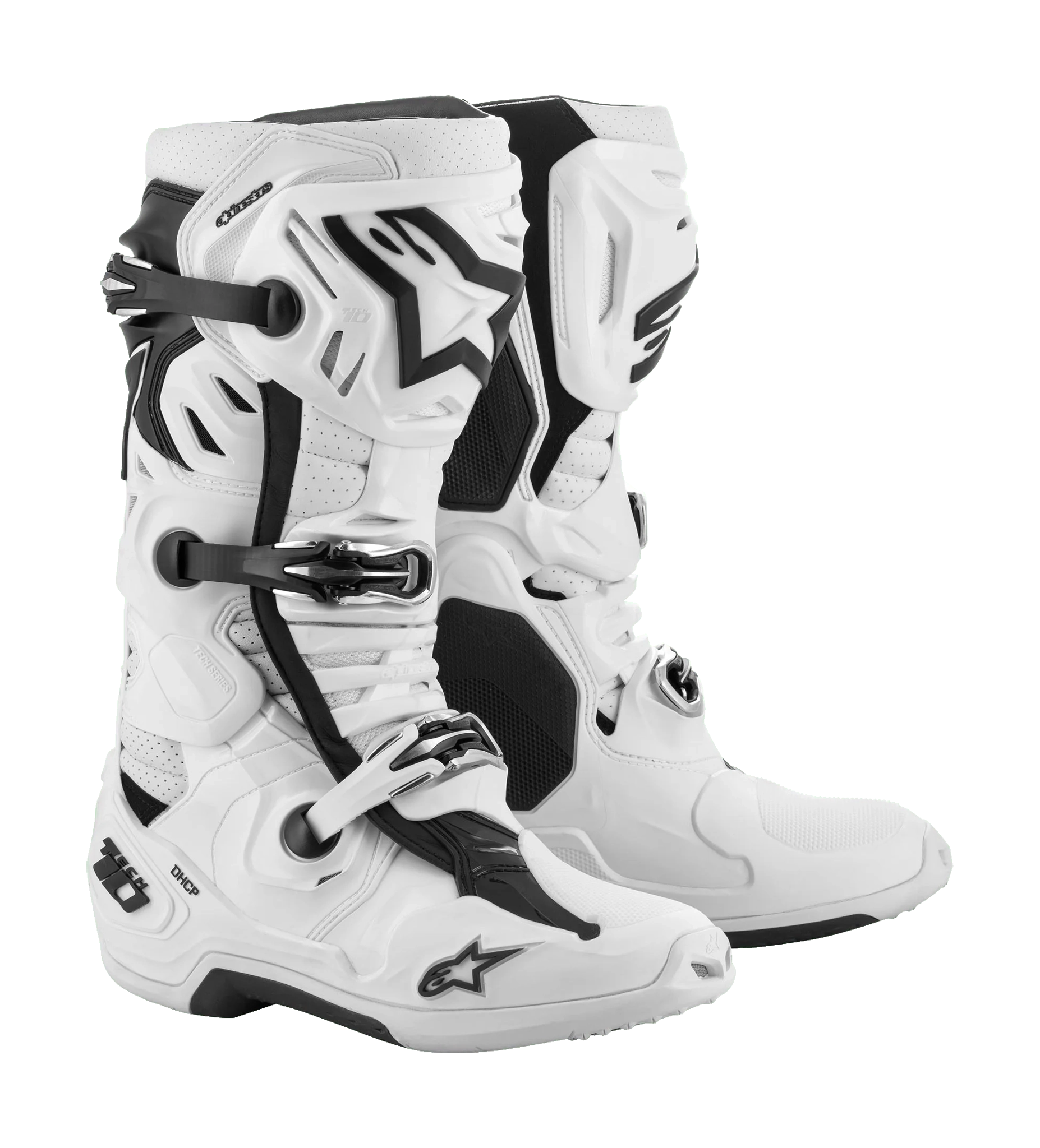 Alpinestars Crosslaarzen Tech 10 Supervented - Wit
