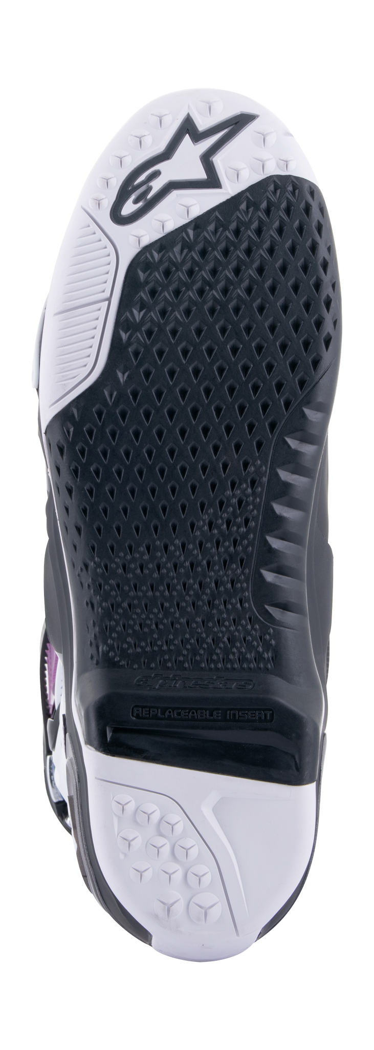 Alpinestars Crosslaarzen Tech 10 Supervented - Zwart / Enamal Blauw / Paars / Wit