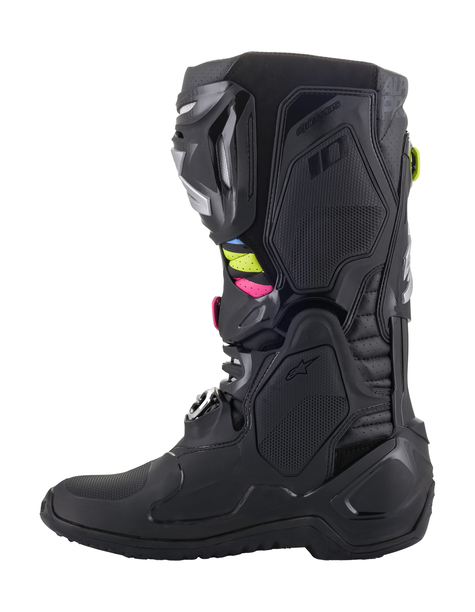Alpinestars Crosslaarzen Tech 10 Supervented - Zwart / Hue