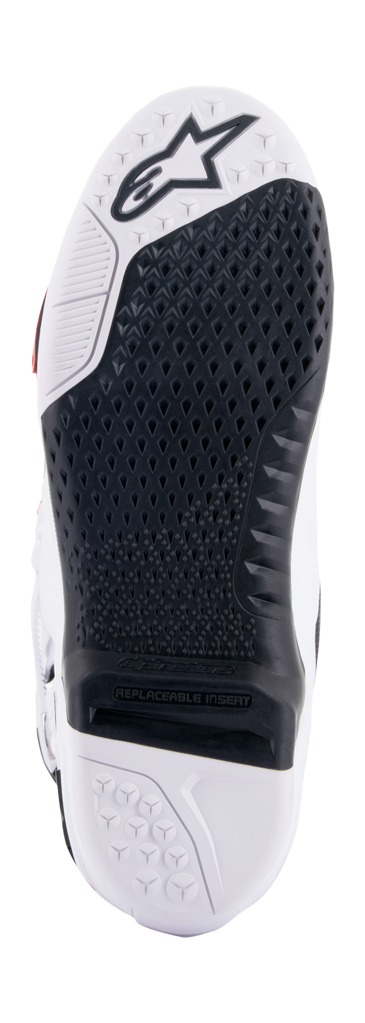 Alpinestars Crosslaarzen Tech 10 - Zwart / Fluo Rood / Fluo Oranje / Wit