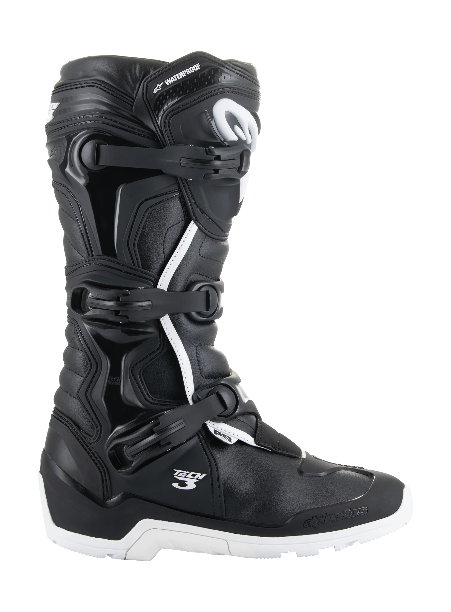 Alpinestars Crosslaarzen Tech 3 Enduro Waterproof - Zwart / Wit
