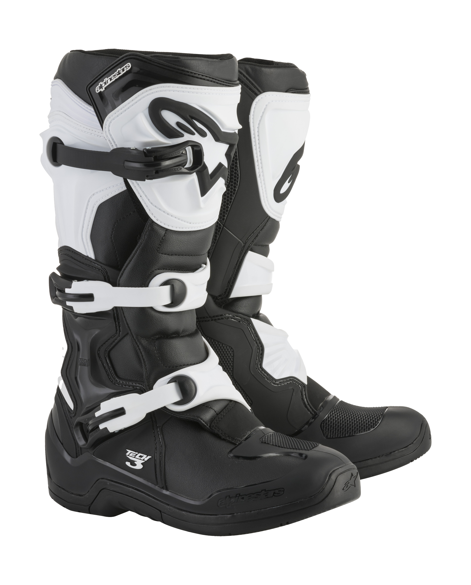 Alpinestars Crosslaarzen Tech 3 - Zwart / Wit