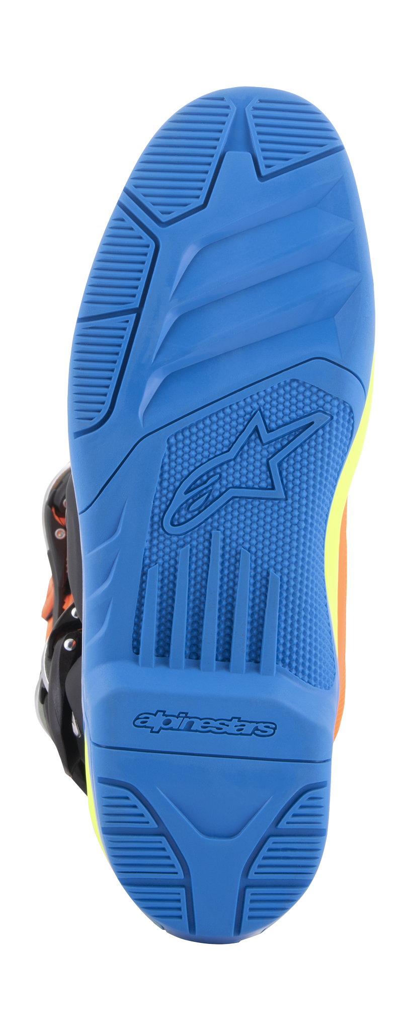 Alpinestars Crosslaarzen Tech 5 - Fluo Oranje / Enamel Blauw / Fluo Geel