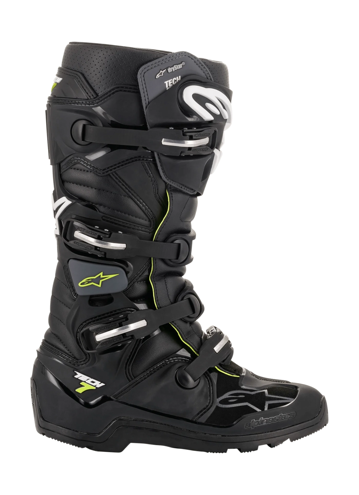 Alpinestars Crosslaarzen Tech 7 Enduro Drystar - Zwart / Grijs