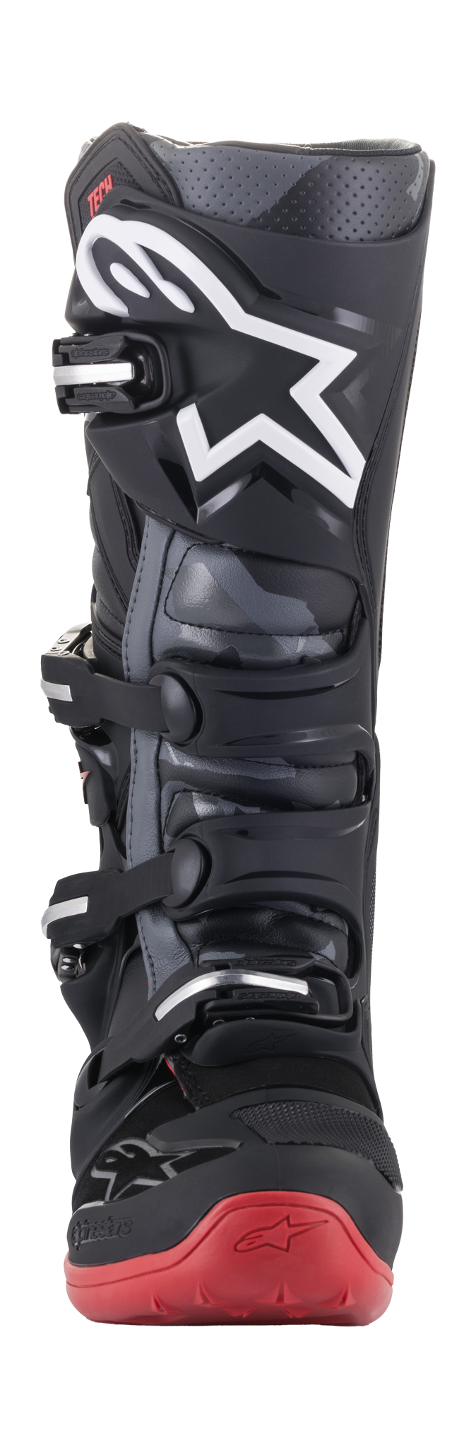 Alpinestars Crosslaarzen Tech 7 v14 - Zwart / Grijs / Rood