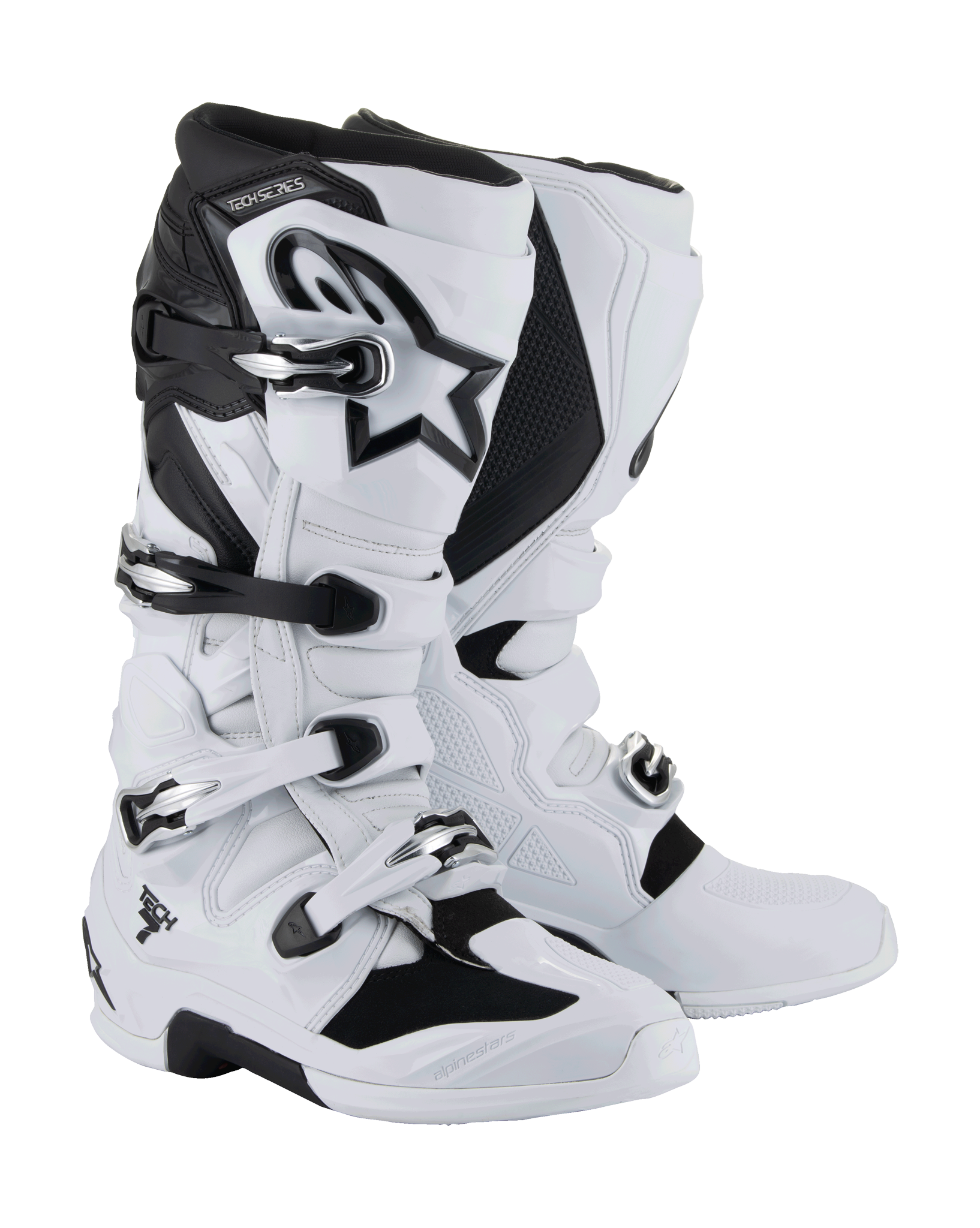 Alpinestars Crosslaarzen Tech 7 - Wit / Zwart