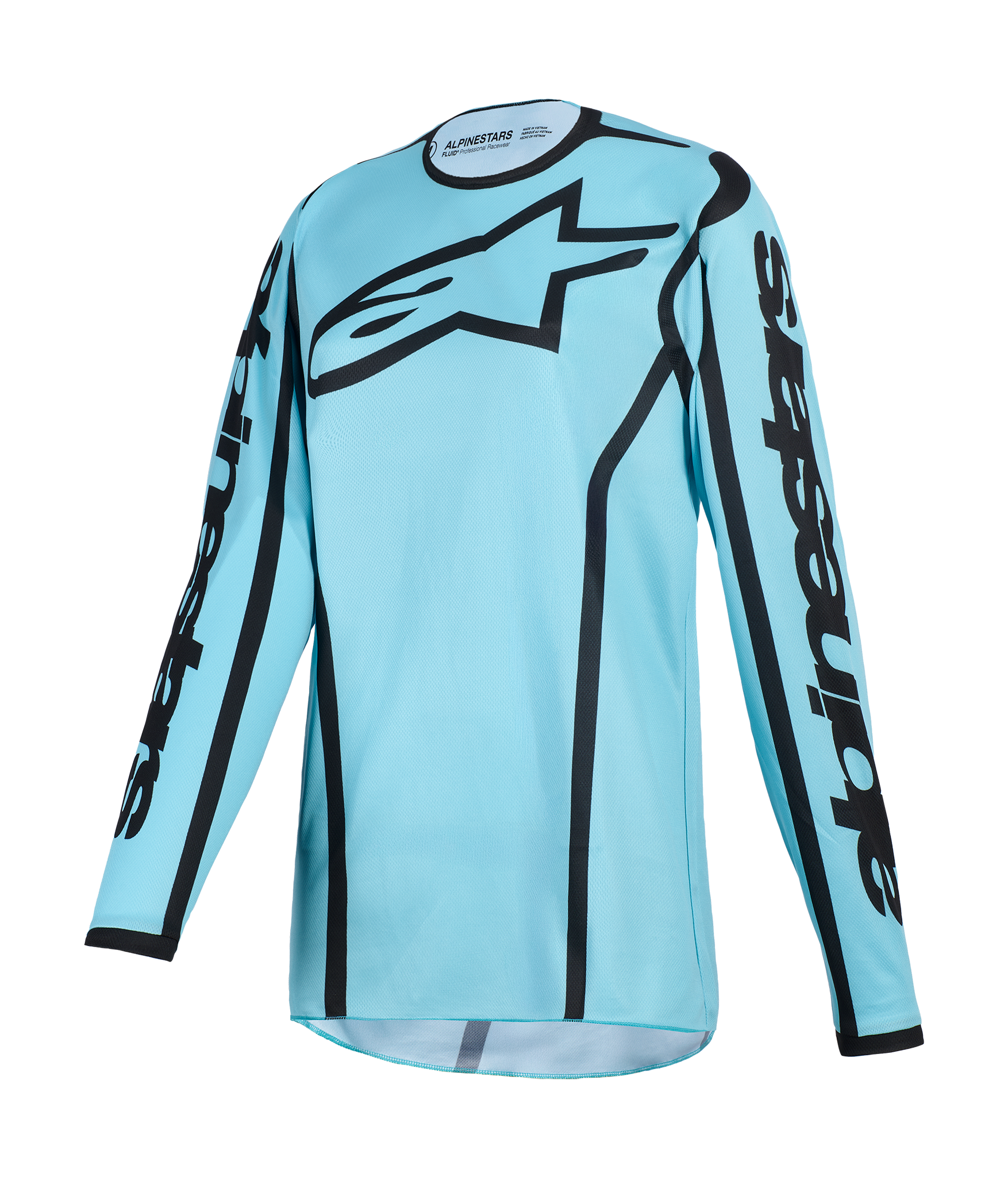 Alpinestars Dames Cross Shirt 2026 Fluid Apex - Tropical / Zwart