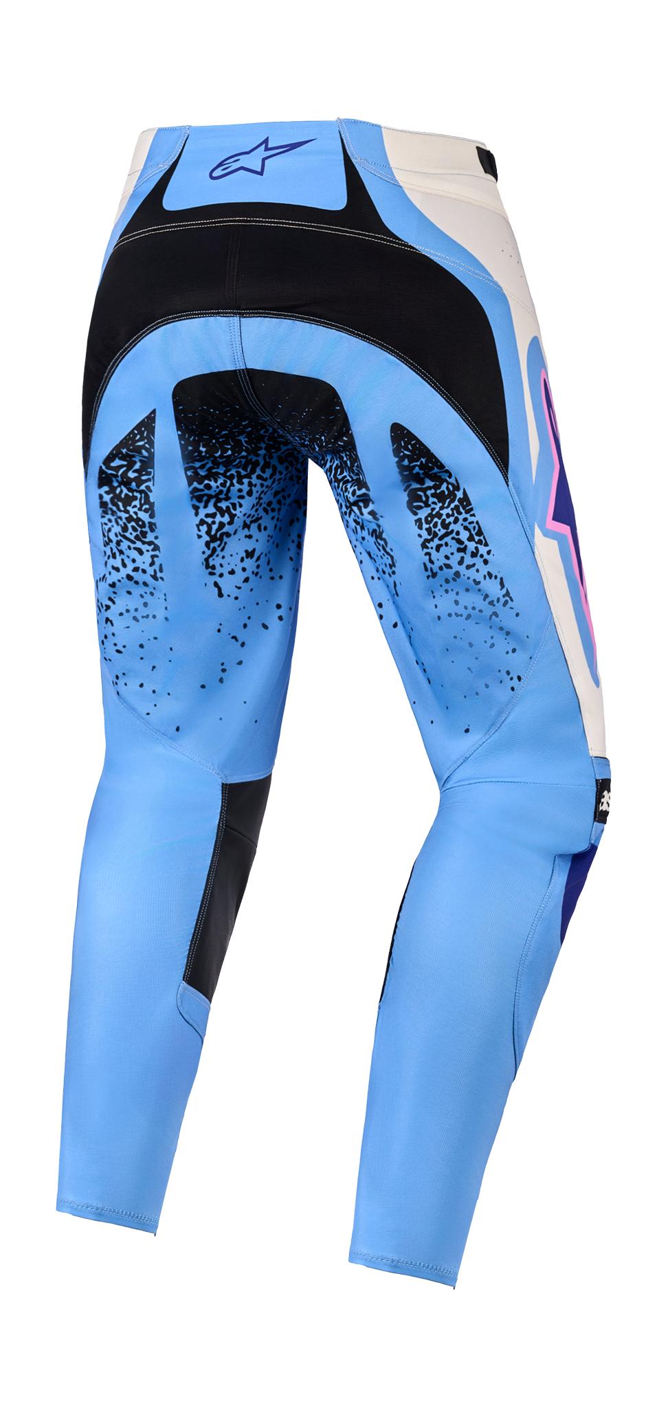 Alpinestars Dames Crossbroek 2026 Techstar Nomur - Licht Blauw / Off Wit / Zwart