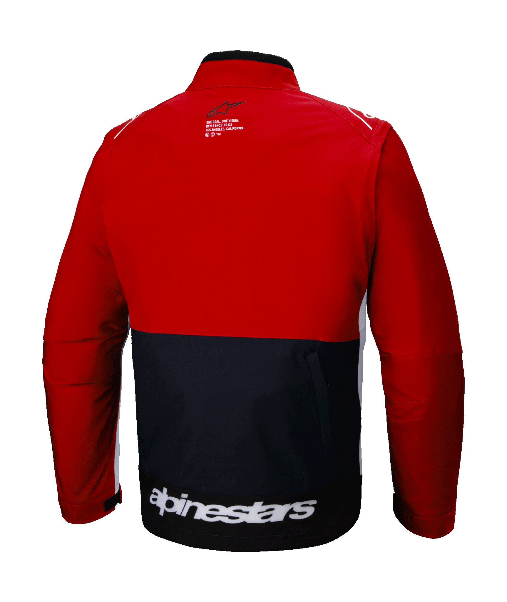 Alpinestars Enduro Jas Softshell Lite-Dura - Zwart / Rood / Wit