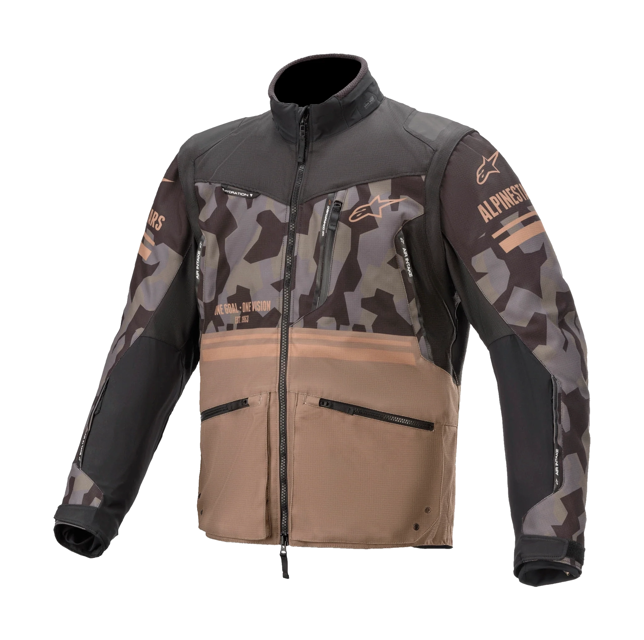 Alpinestars Enduro Jas Venture R - Mud Camo / Sand