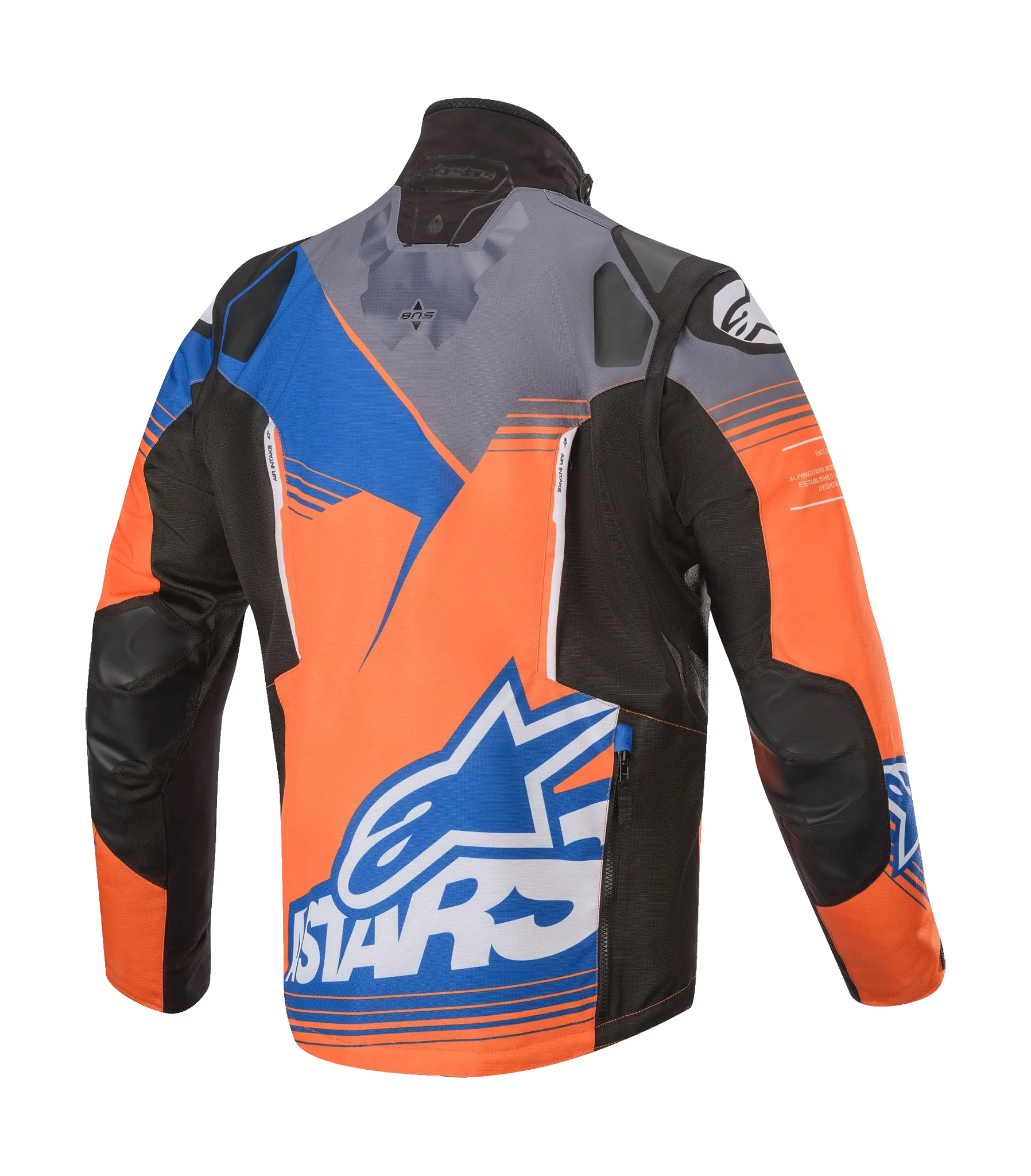 Alpinestars Enduro Jas Venture R - Oranje / Grijs / Blauw