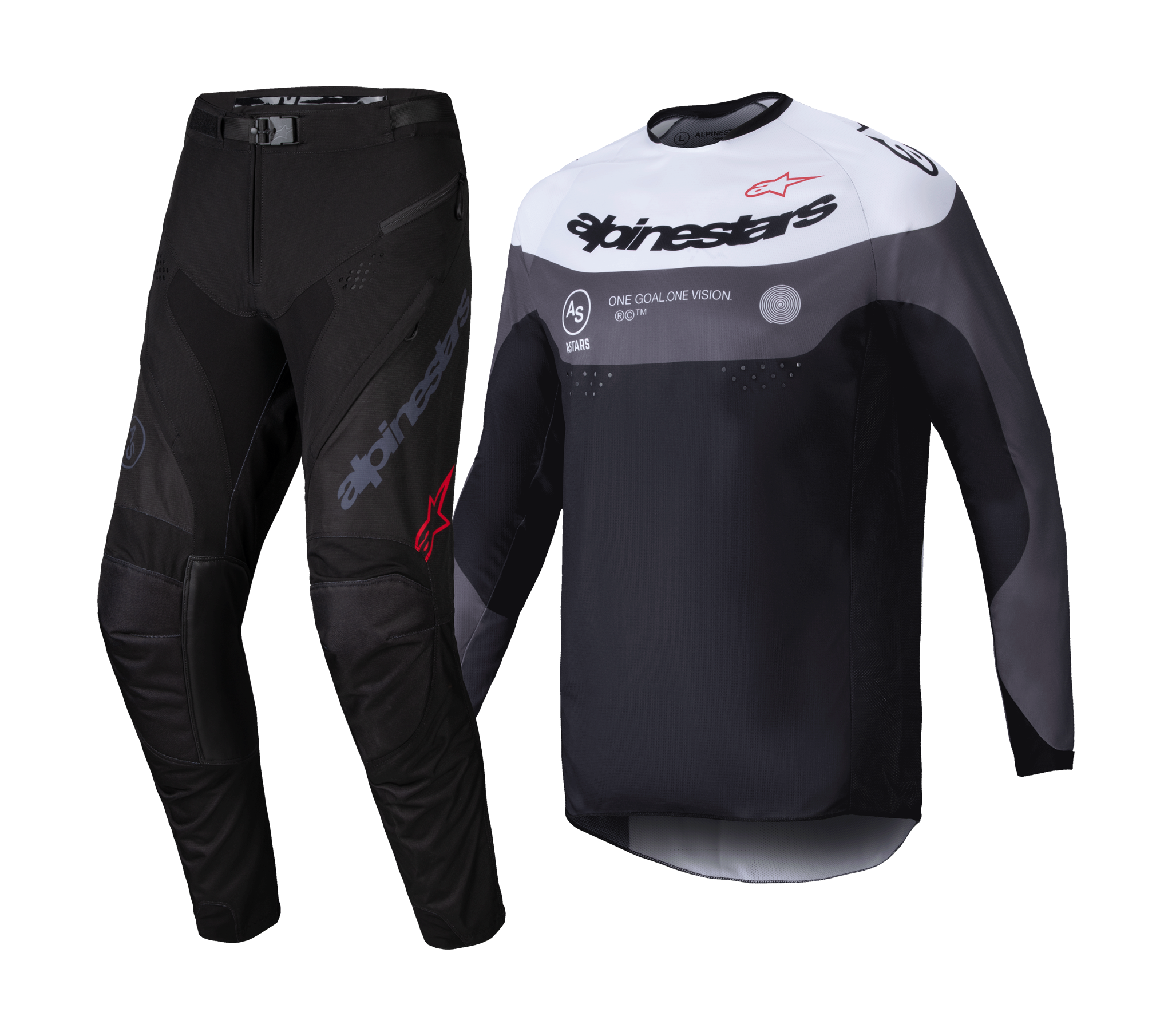 Alpinestars Enduro Kleding Pro-Dura - Zwart / Wit