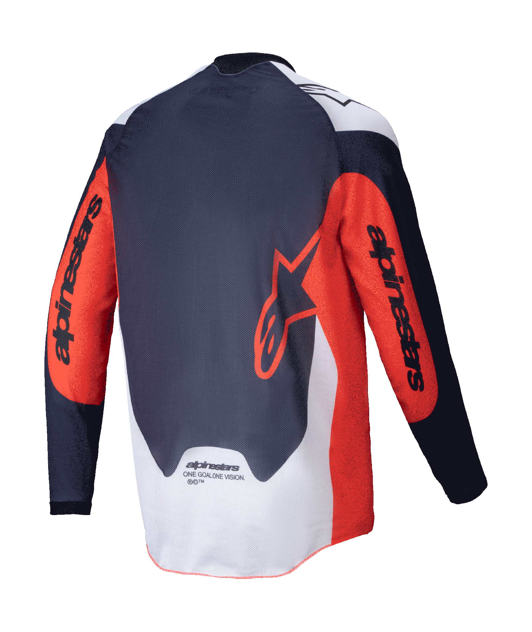 Alpinestars Enduro Shirt Pro-Dura - Navy / Oranje / Wit