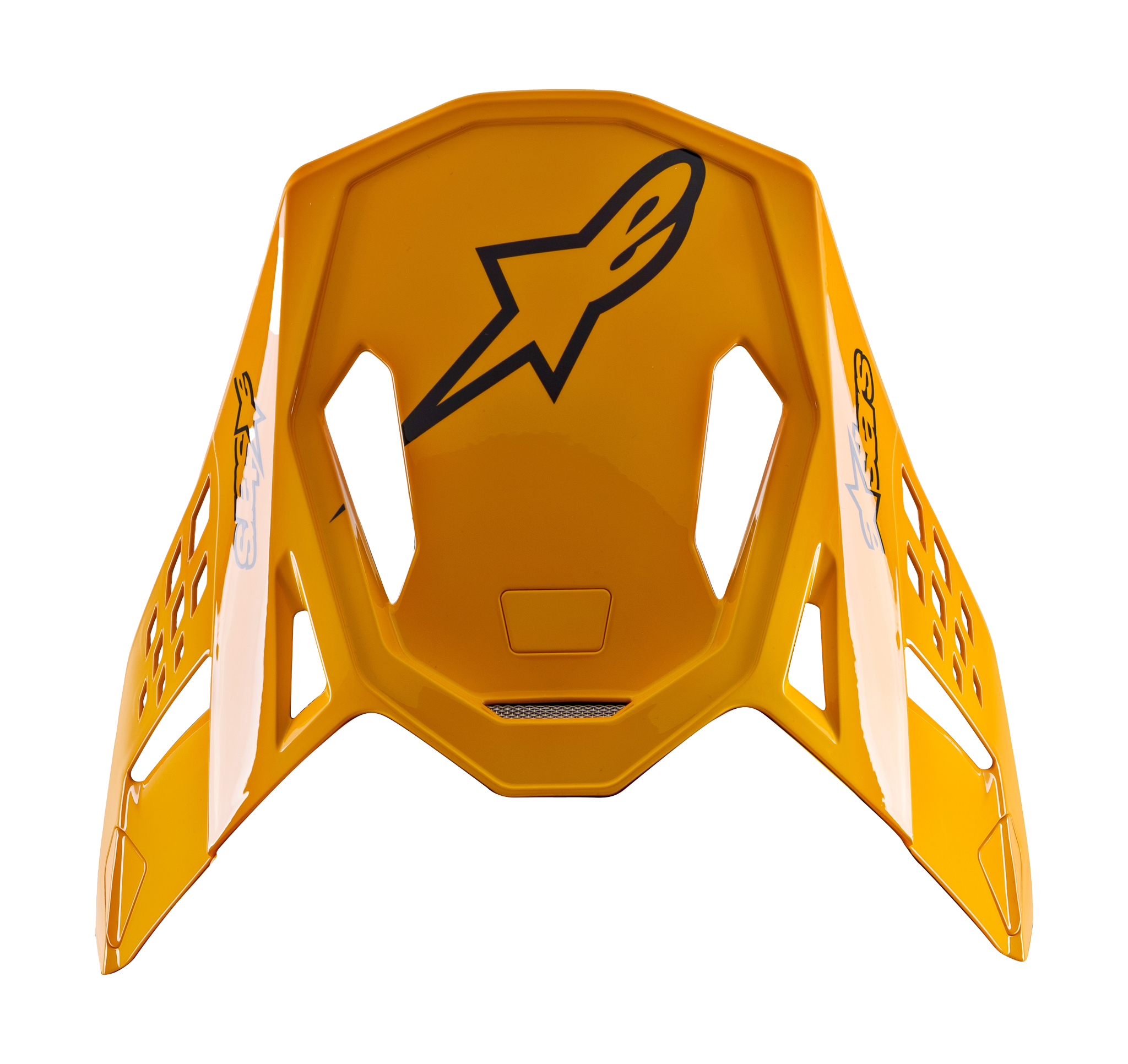 Alpinestars Helmklep S-M10 22.05 Dyno - Zwart / Oranje