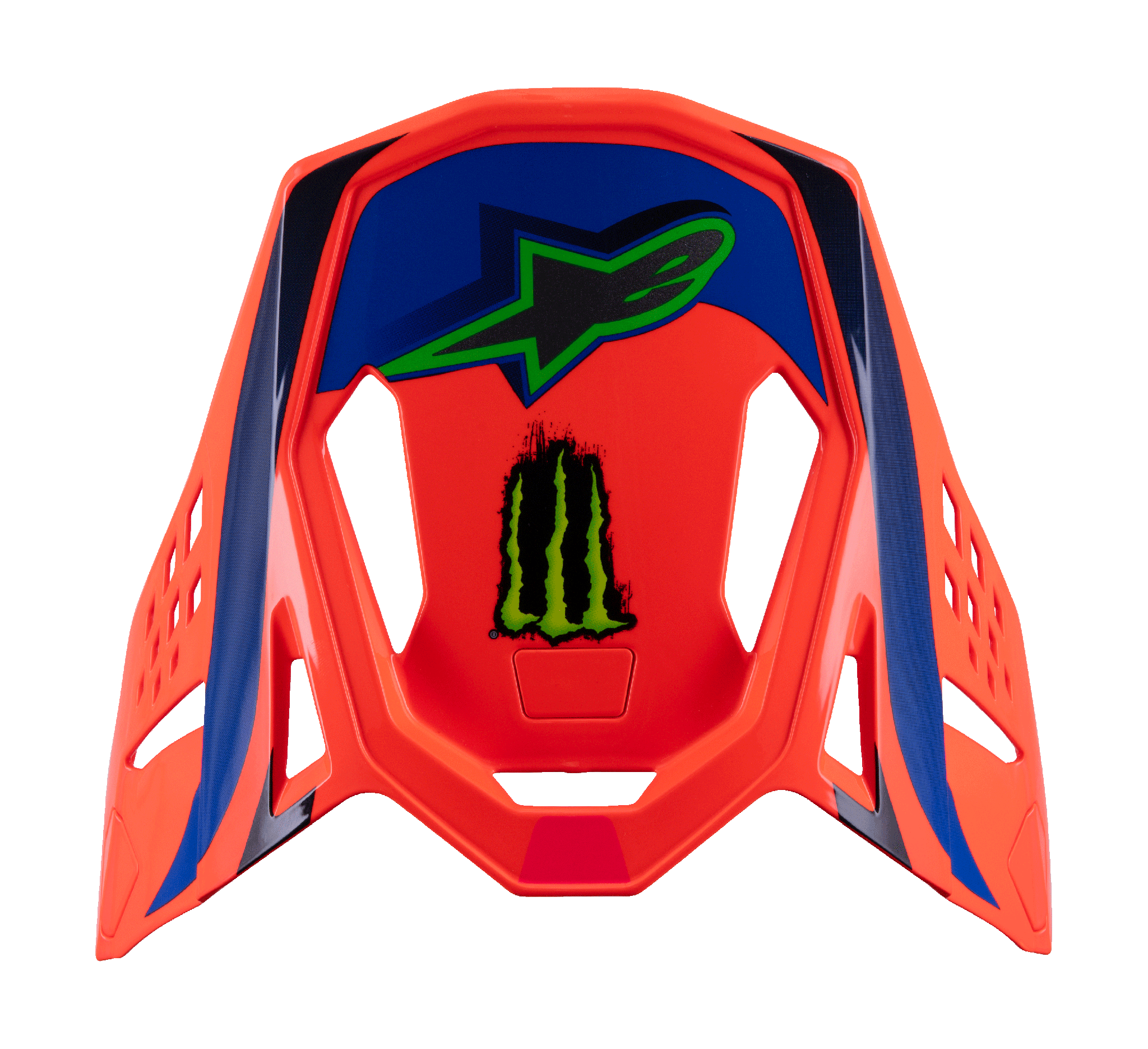 Alpinestars Helmklep S-M10 Deegan - Oranje / Paars / Roze