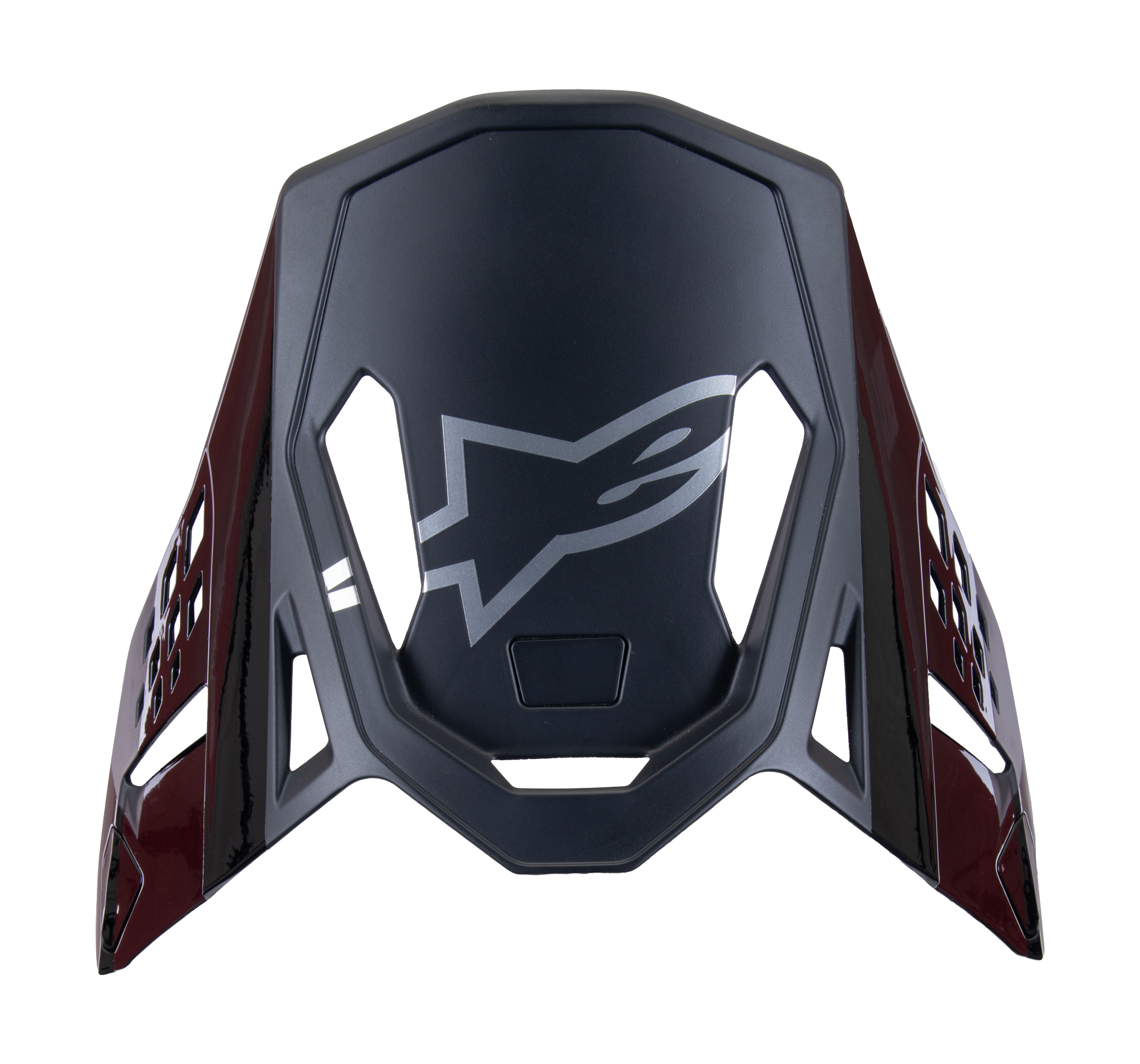 Alpinestars Helmklep S-M10 Fame - Zwart / Carbon