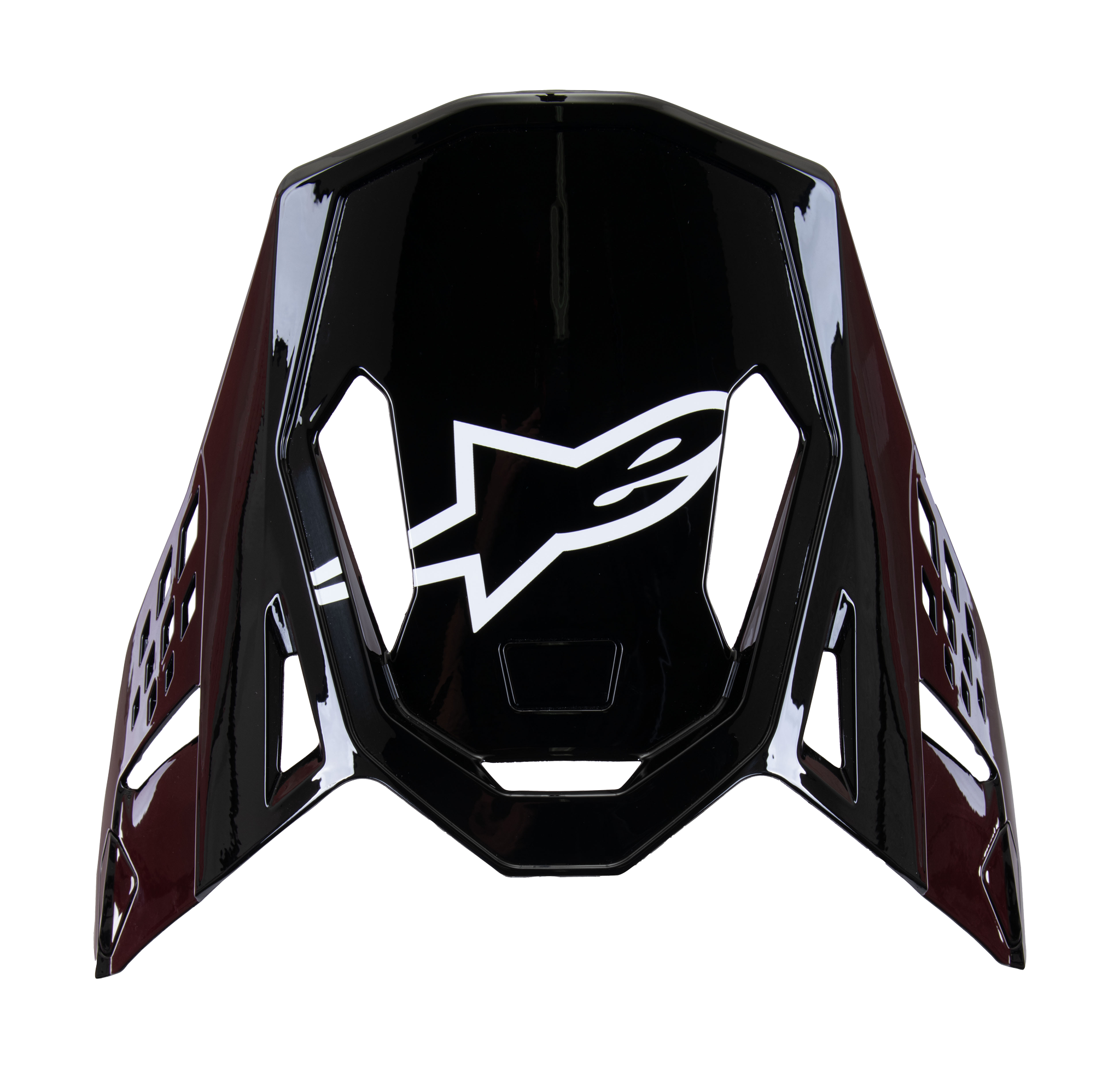 Alpinestars Helmklep S-M10 Flood - Zwart / Donker Grijs