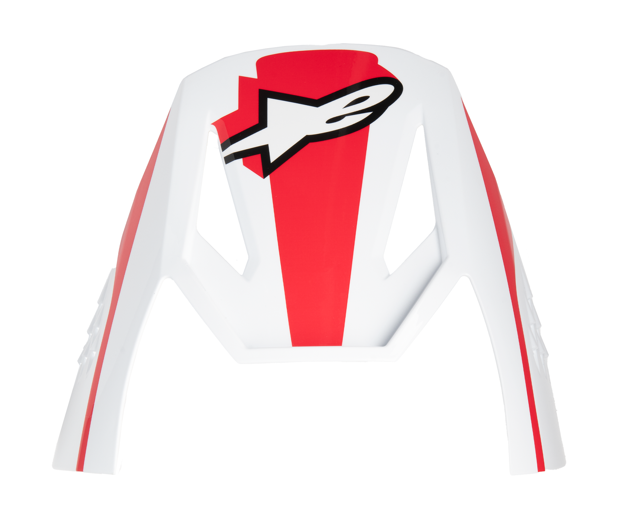 Alpinestars Helmklep S-M3 Heat - Rood / Wit / Zwart