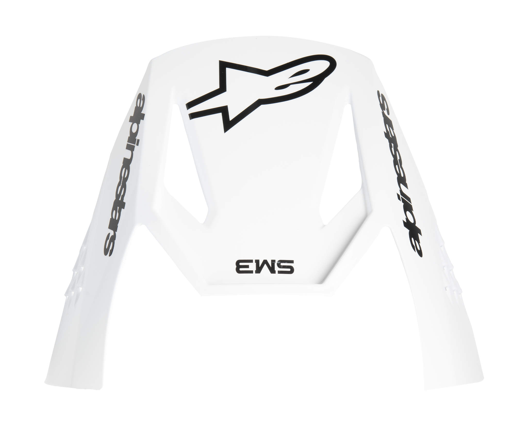 Alpinestars Helmklep S-M3 Radium - Zwart / Wit / Grijs