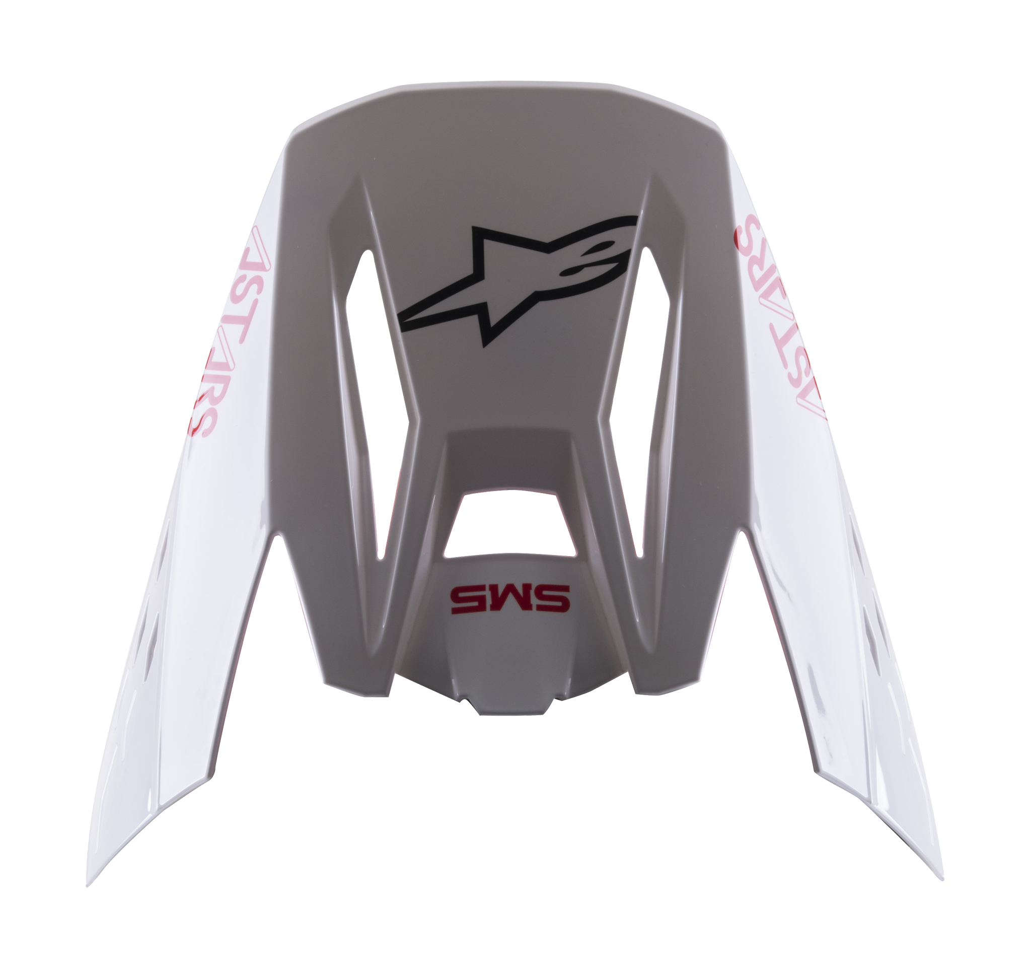 Alpinestars Helmklep S-M5 22.05 Bond - Wit / Zwart / Rood
