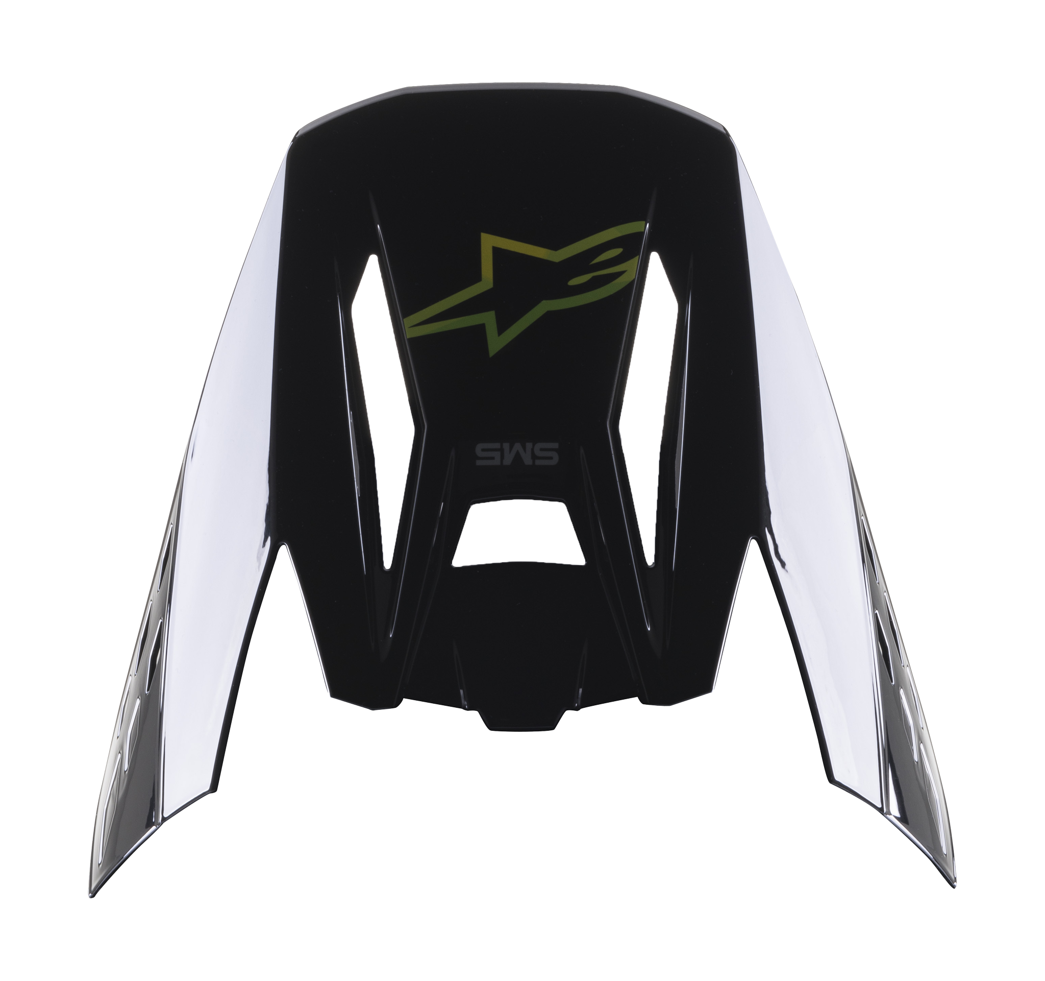 Alpinestars Helmklep S-M5 22.05 Compass - Zwart / Zilver / Hue