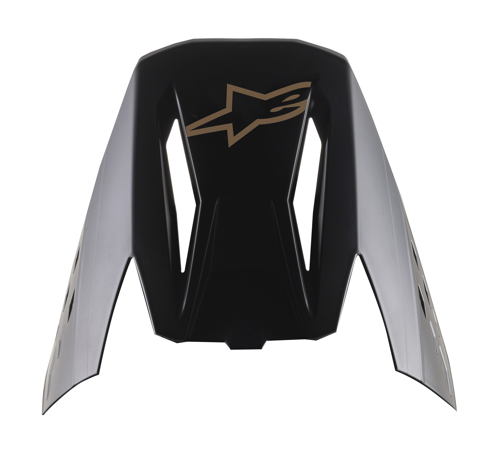 Alpinestars Helmklep S-M5 22.05 Solid - Zwart / Bruin
