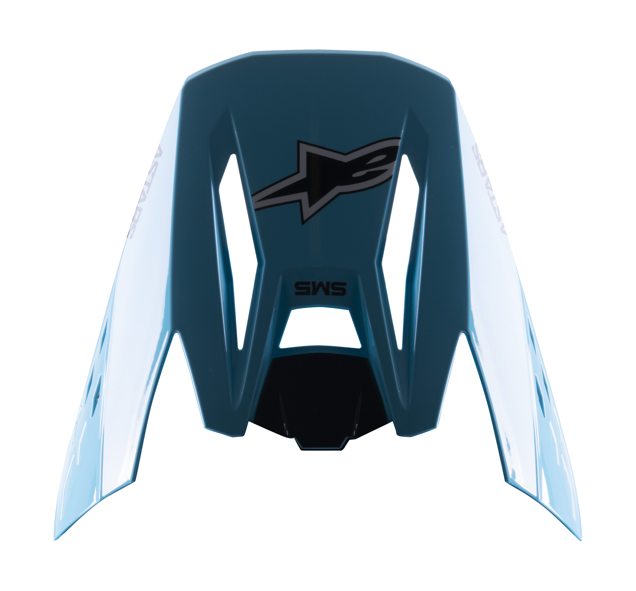 Alpinestars Helmklep S-M5 22.05 Speed - Zwart / Blauw / Rood / Geel