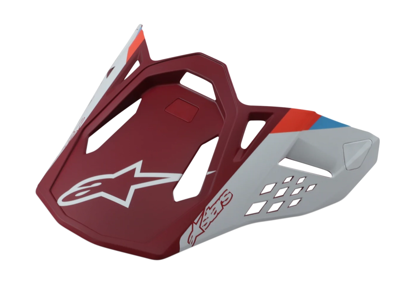 Alpinestars Helmklep S-M8 22.05 Contact - Mat Rood