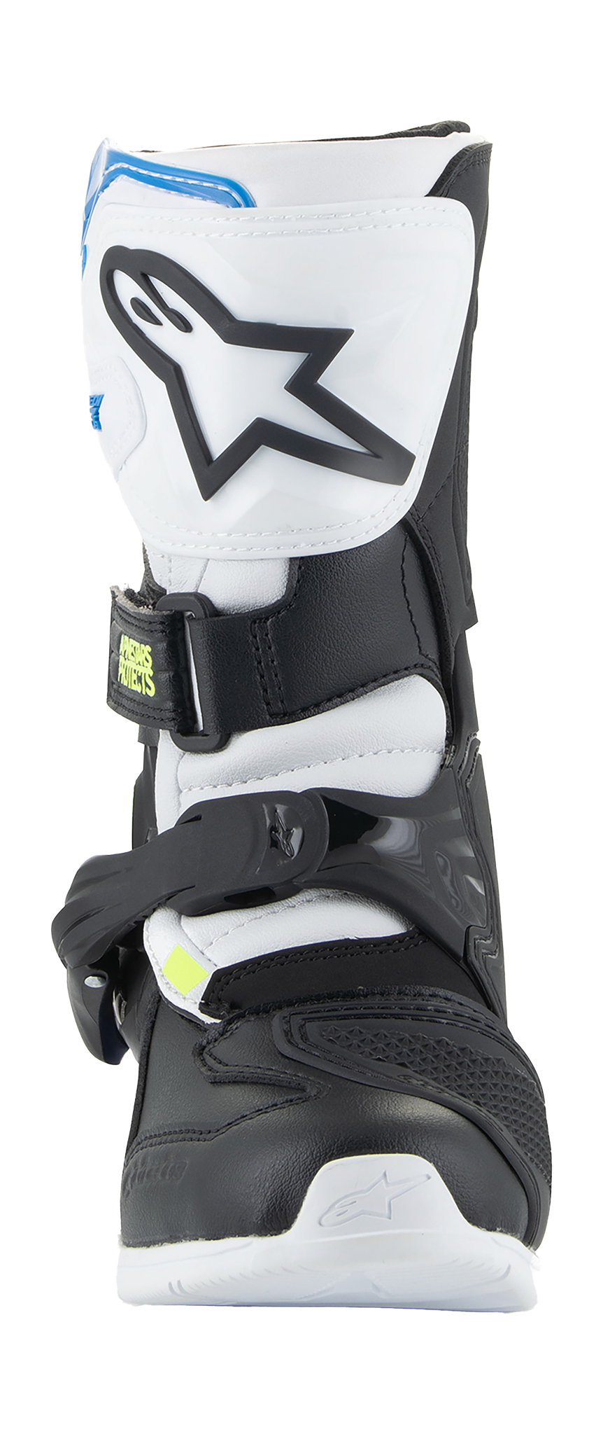 Alpinestars Kids Crosslaarzen Tech 3S - Wit / Zwart / Blauw