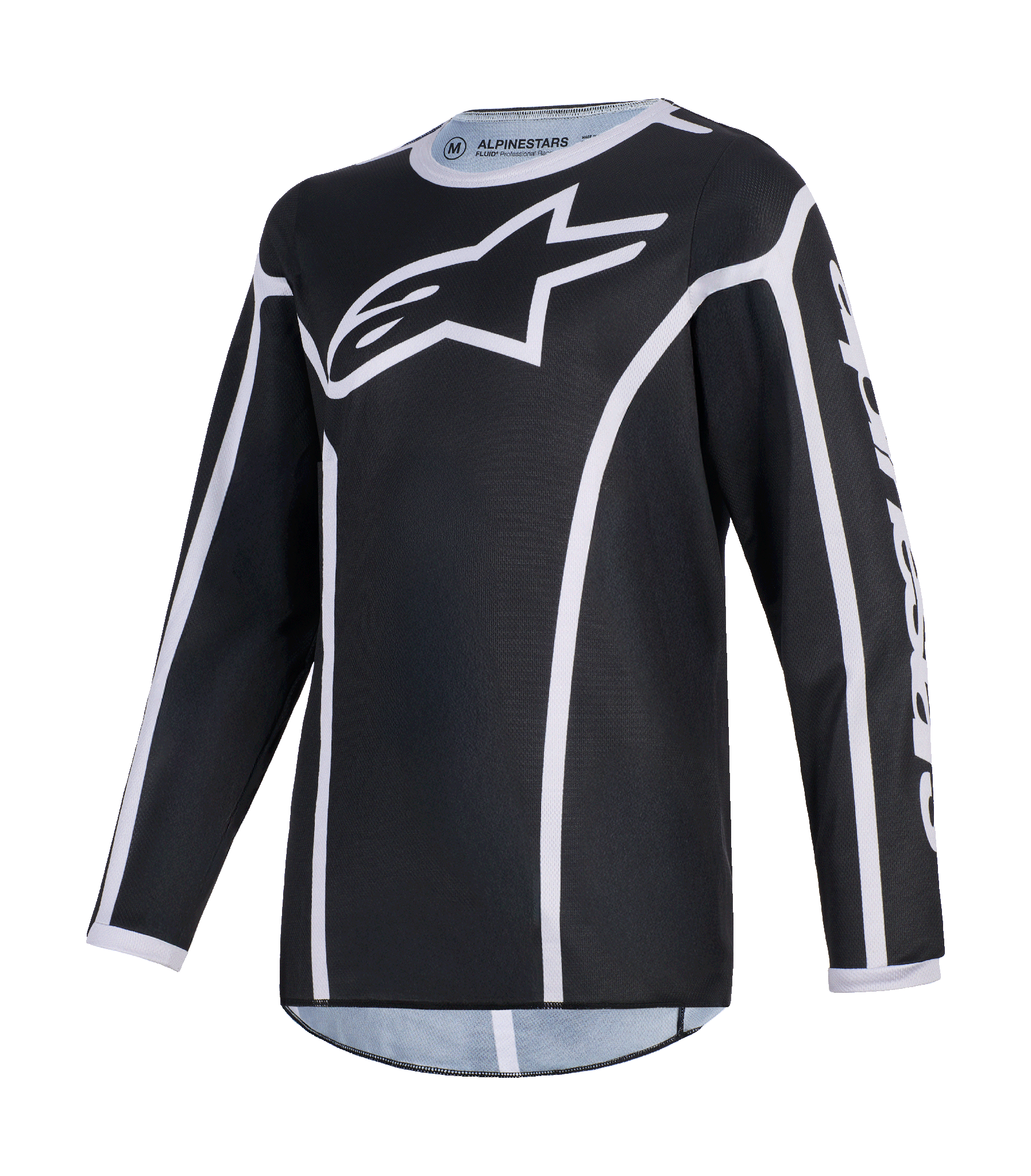 Alpinestars Kinder Crosskleding 2026 Fluid Apex - Zwart / Grijs