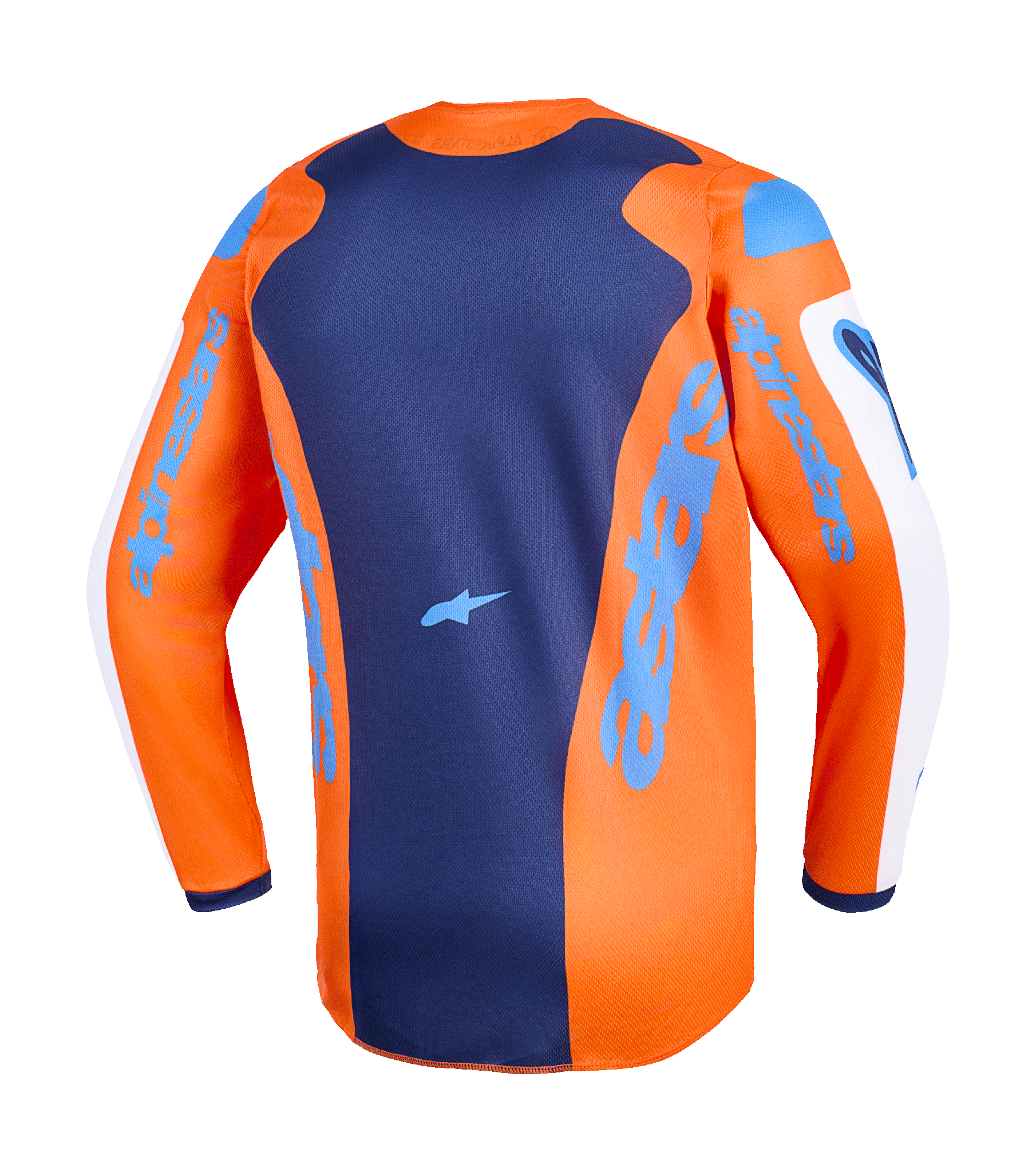 Alpinestars Kinder Cross Shirt 2026 Fluid Grid - Oranje / Ucla / Blauw